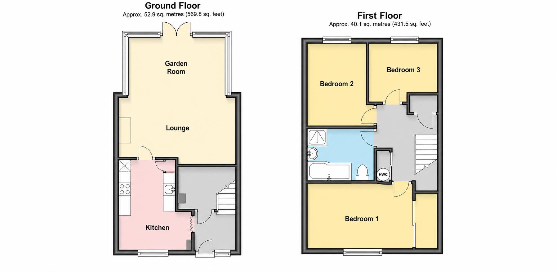 37, Bazes Shaw, New Ash Green floorplan