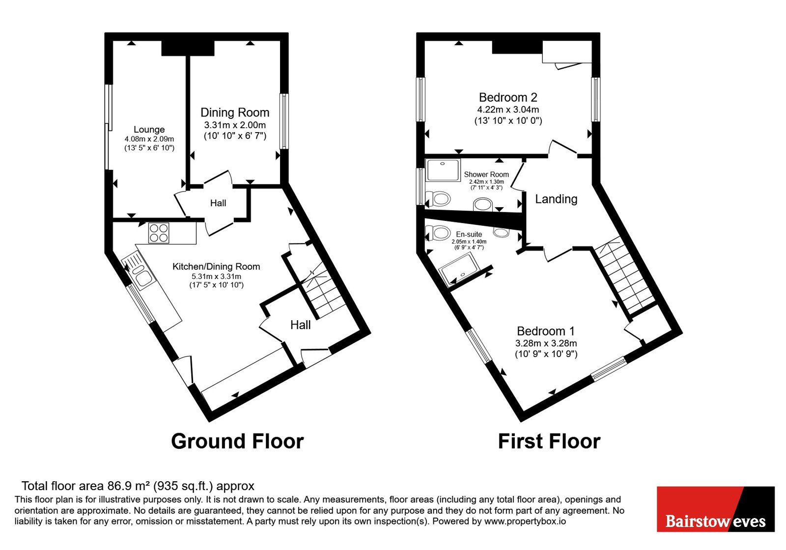 435, Eastfield Road, Cambridgeshire floorplan