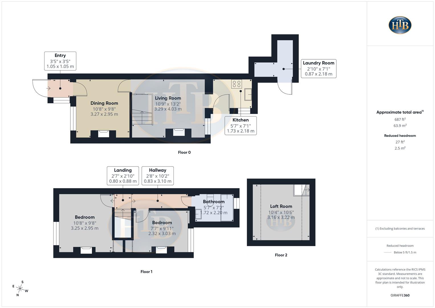 13, Primrose Road, Walton-On-Thames floorplan