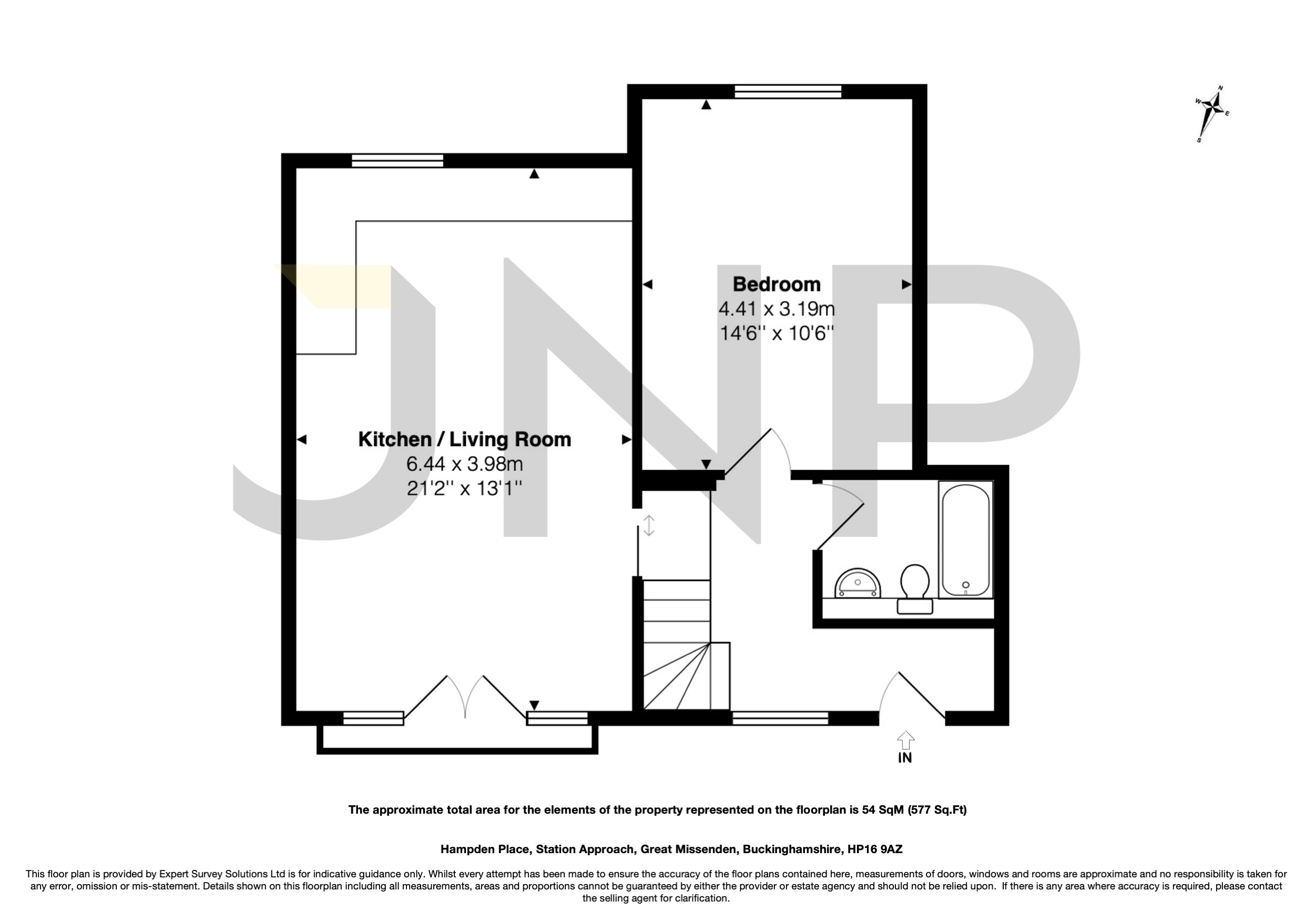 2 Hampden Place,, Station Approach, Buckinghamshire floorplan