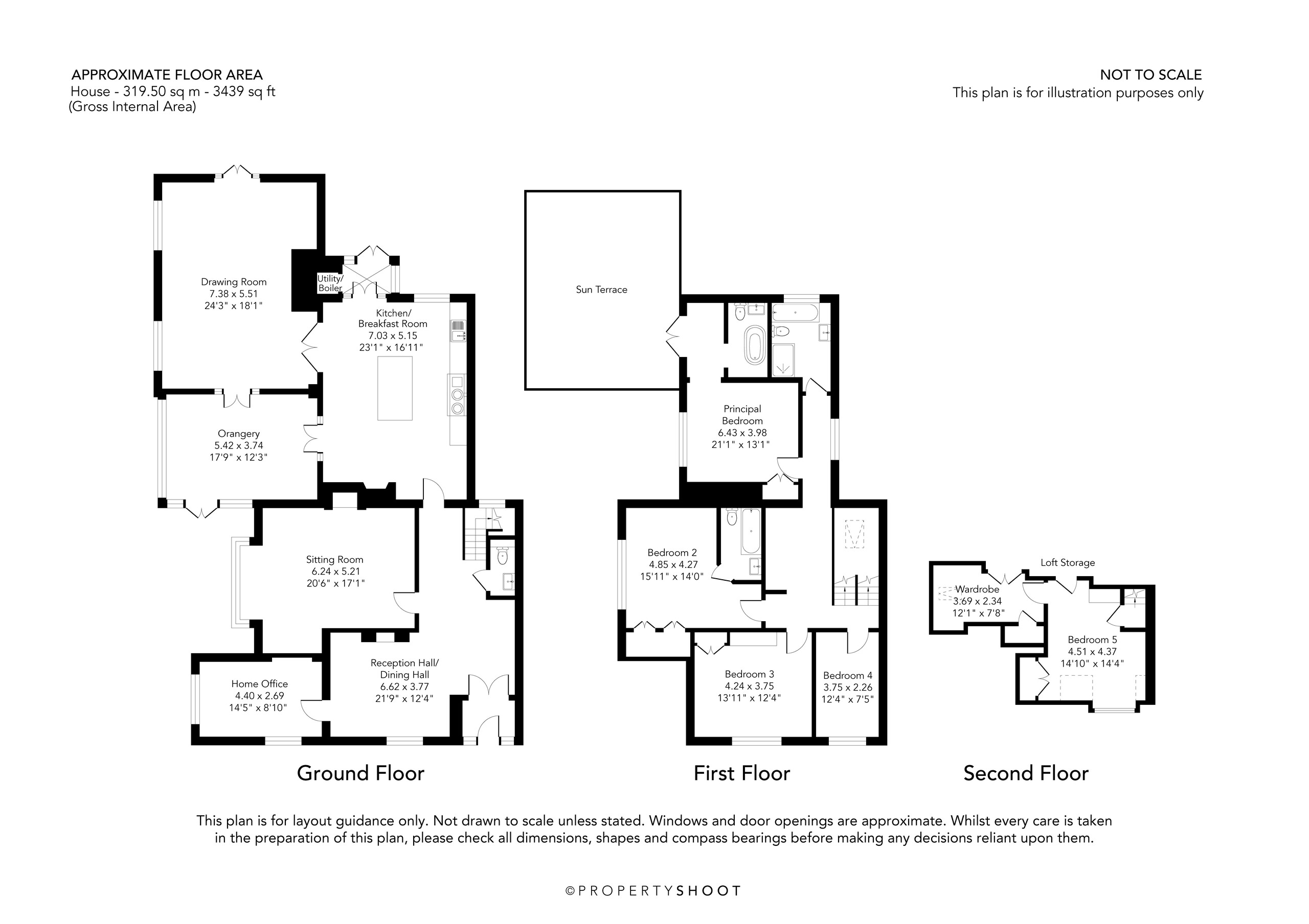 Links Road, Flackwell Heath,  Buckinghamshire floorplan