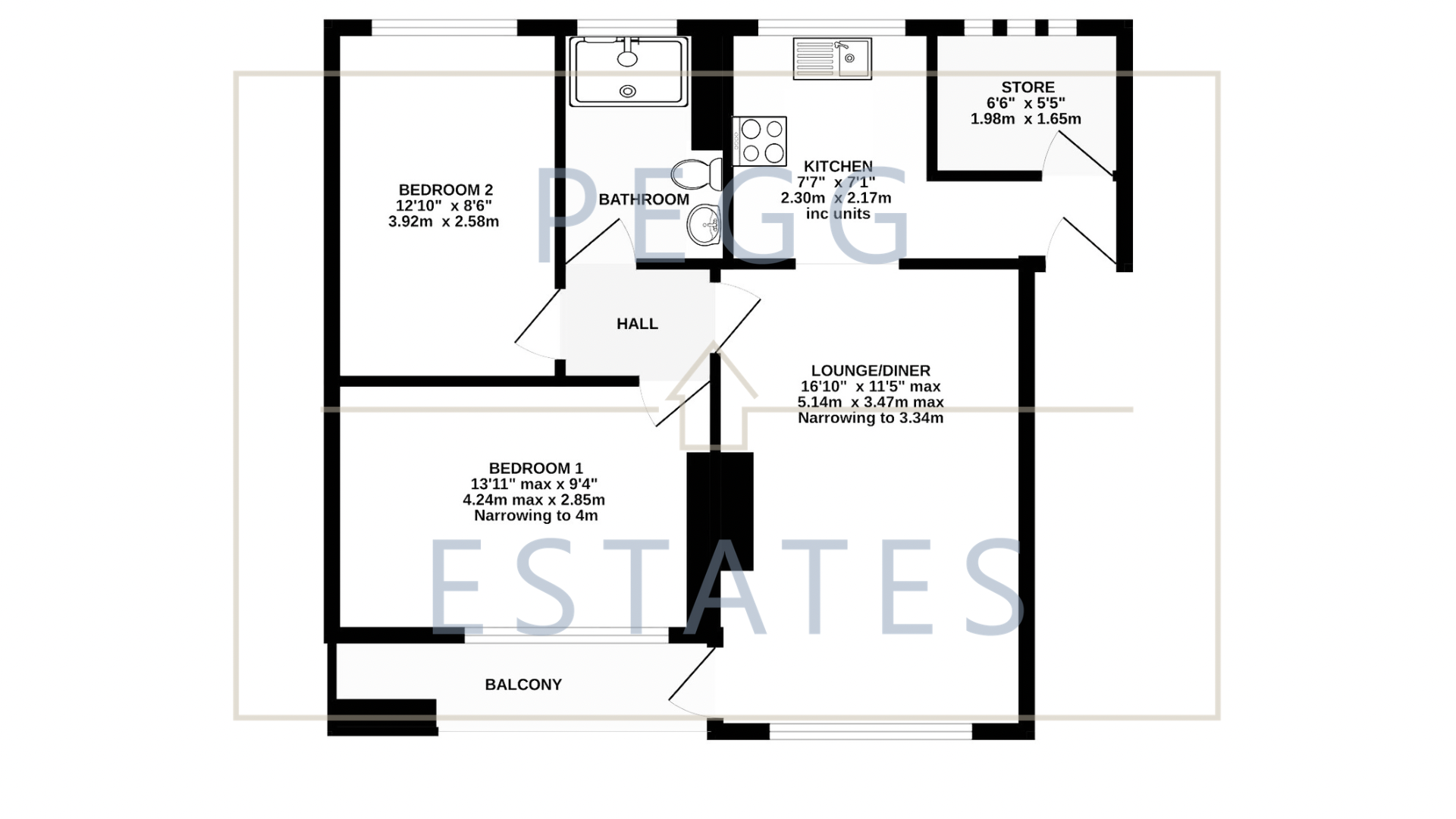 18 Collaton Court, Torquay floorplan