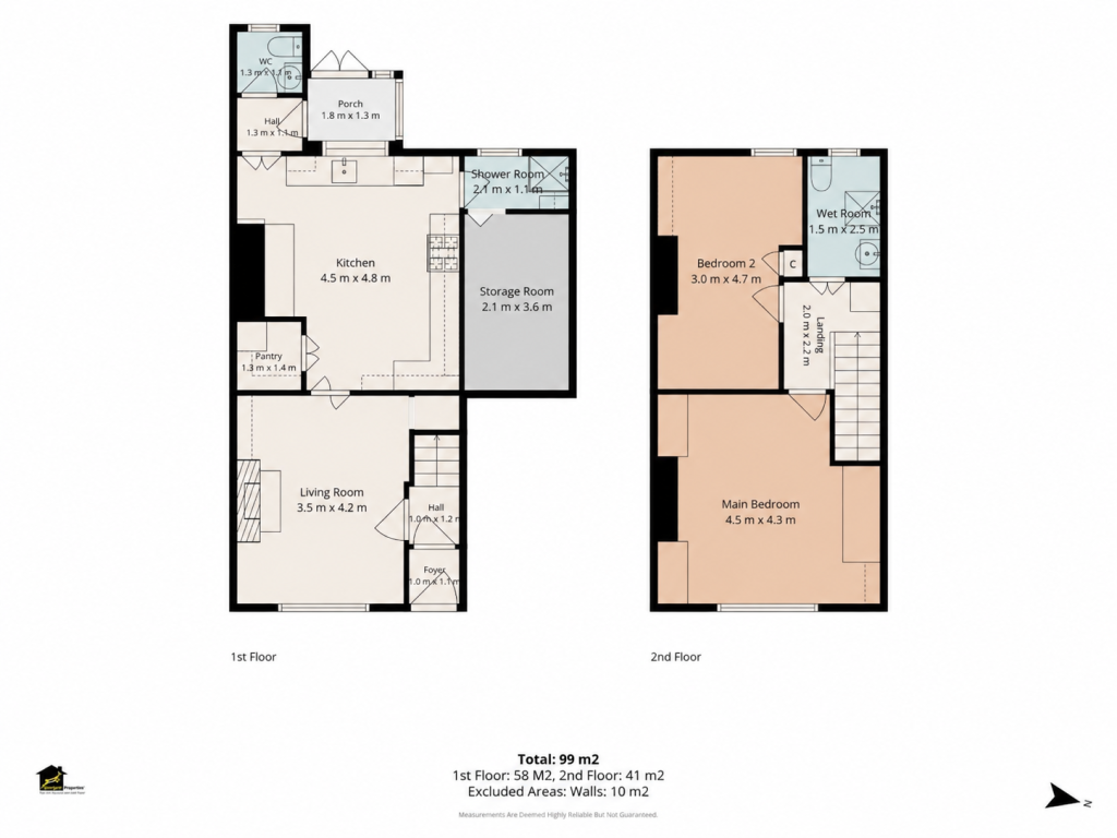 Wishart Terrace, High Spen,, Rowlands Gill floorplan