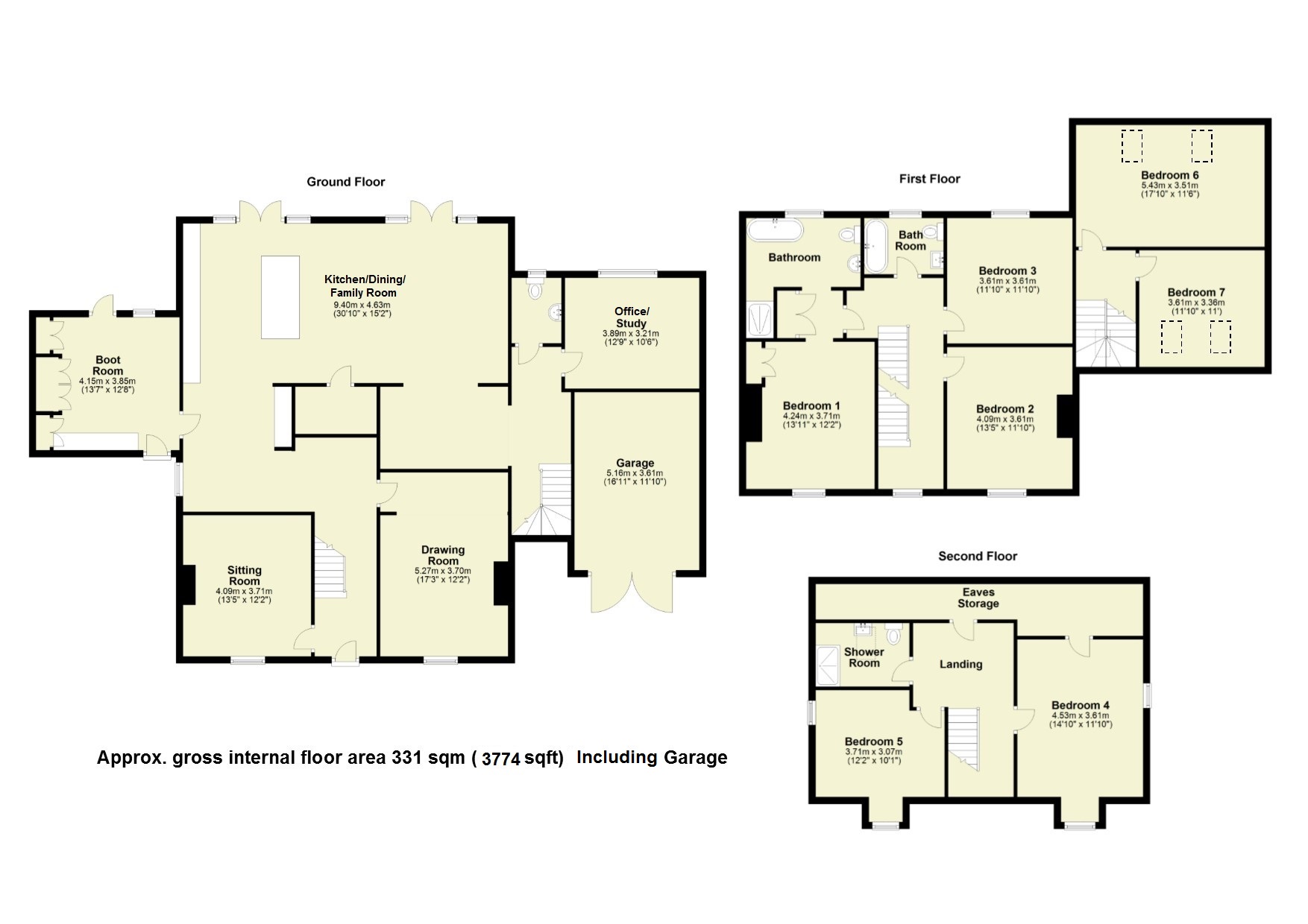 7 Bedrooms Detached house for sale in Wimpole Road, Great Eversden, Cambridge CB23