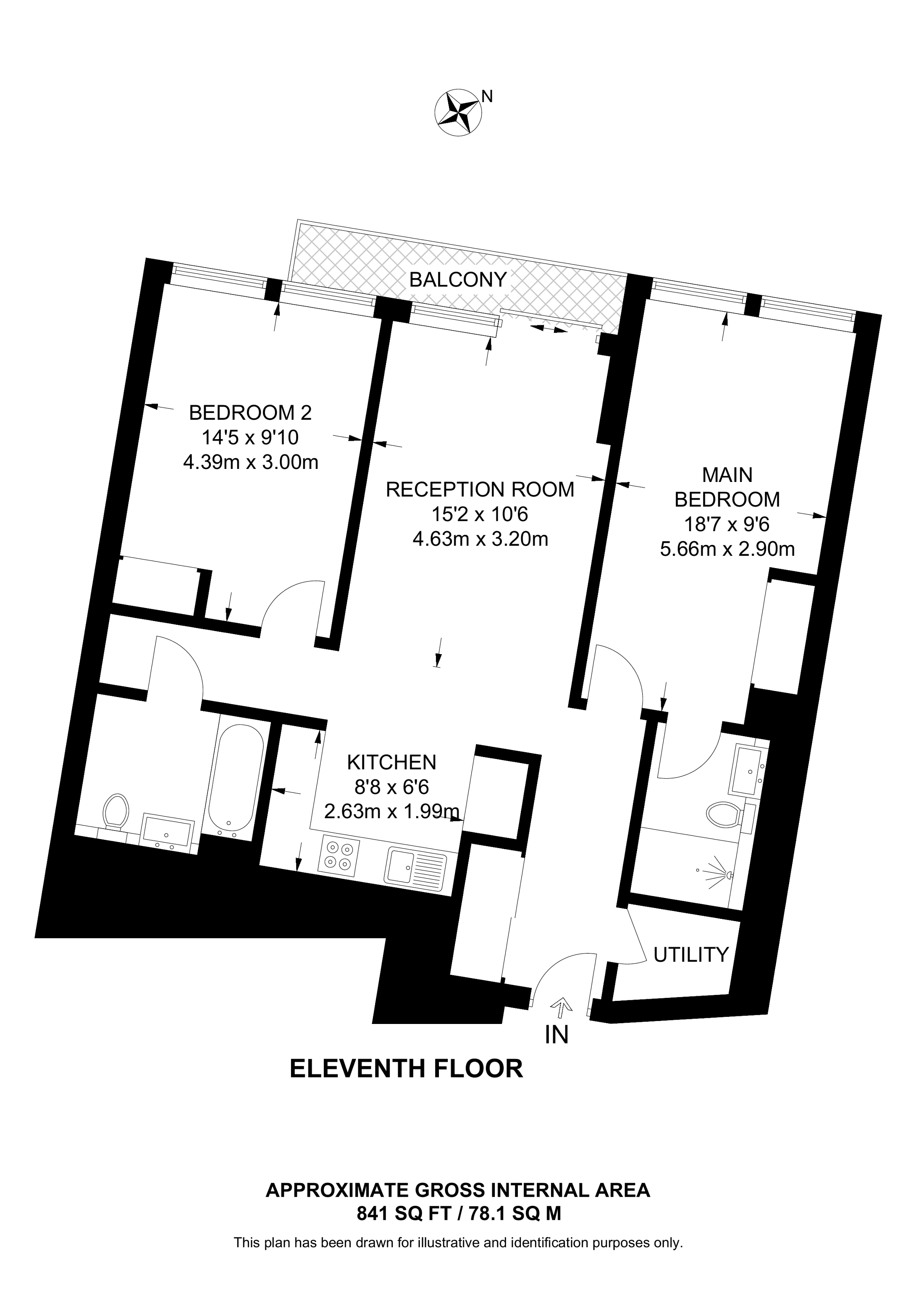 Greenwich Peninsula, North Greenwich floorplan