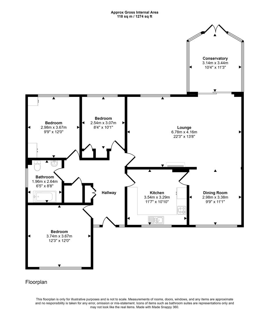 37, Banc Pendre, Kidwelly floorplan
