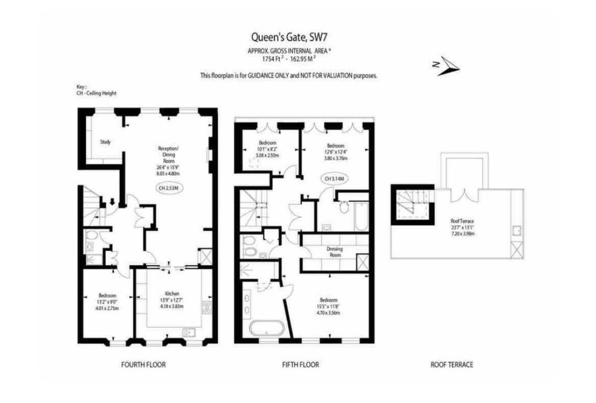 Hyde Park Gate, London floorplan