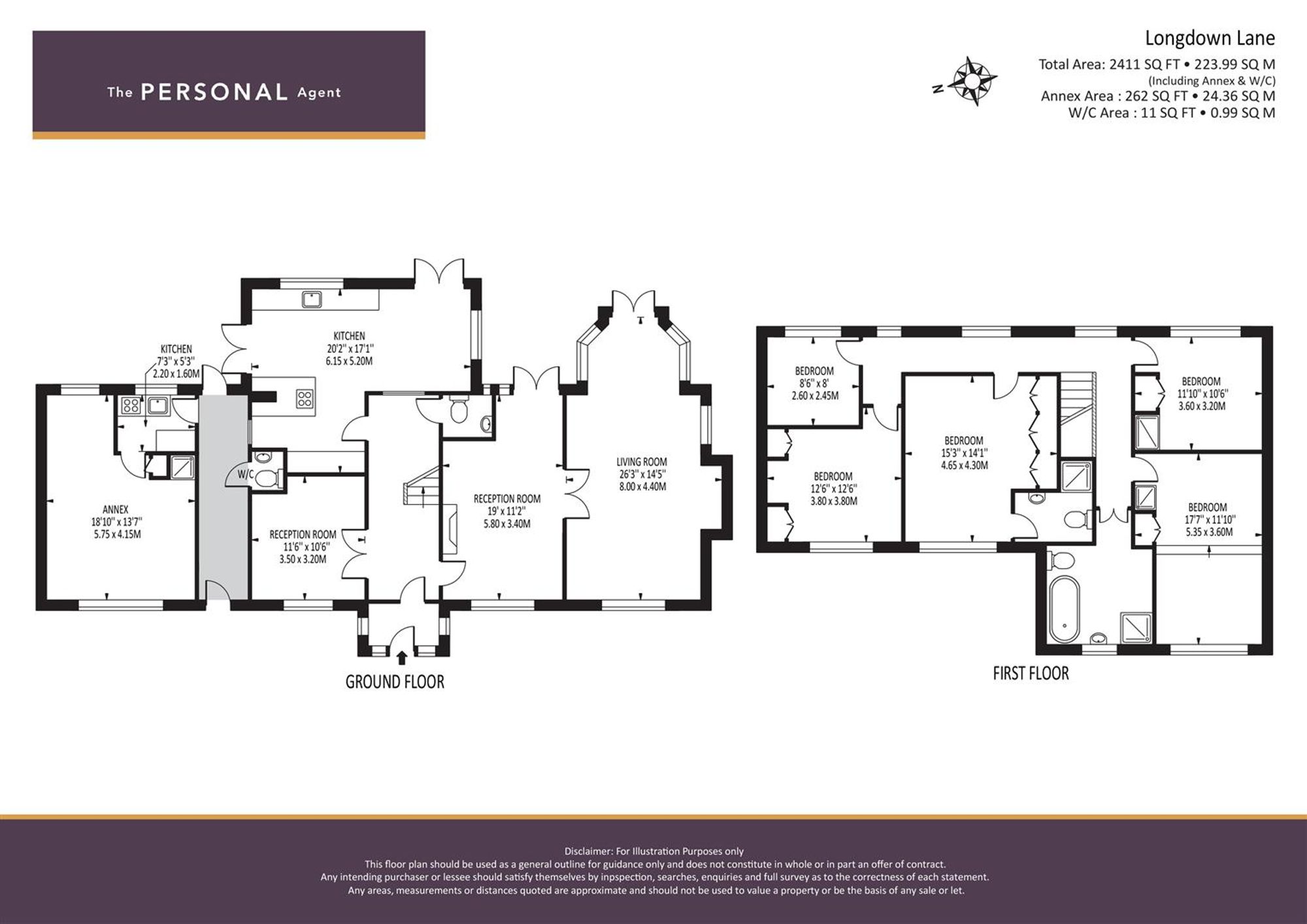 19, Longdown Lane North, Epsom floorplan