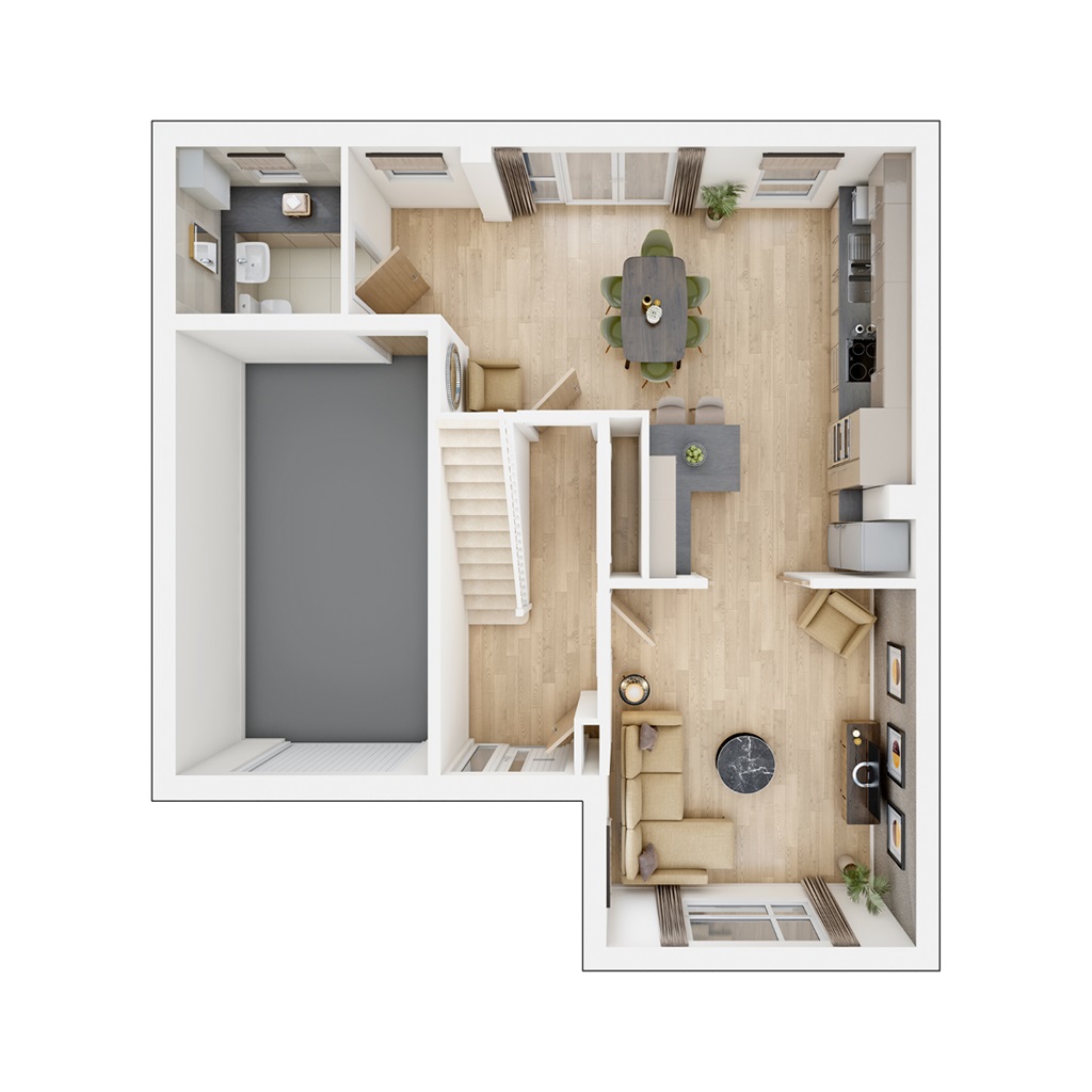 The Kitham - Plot 91, Bridgewater Place, Bridgewater Road, Mosley Common, Tyldesley floorplan
