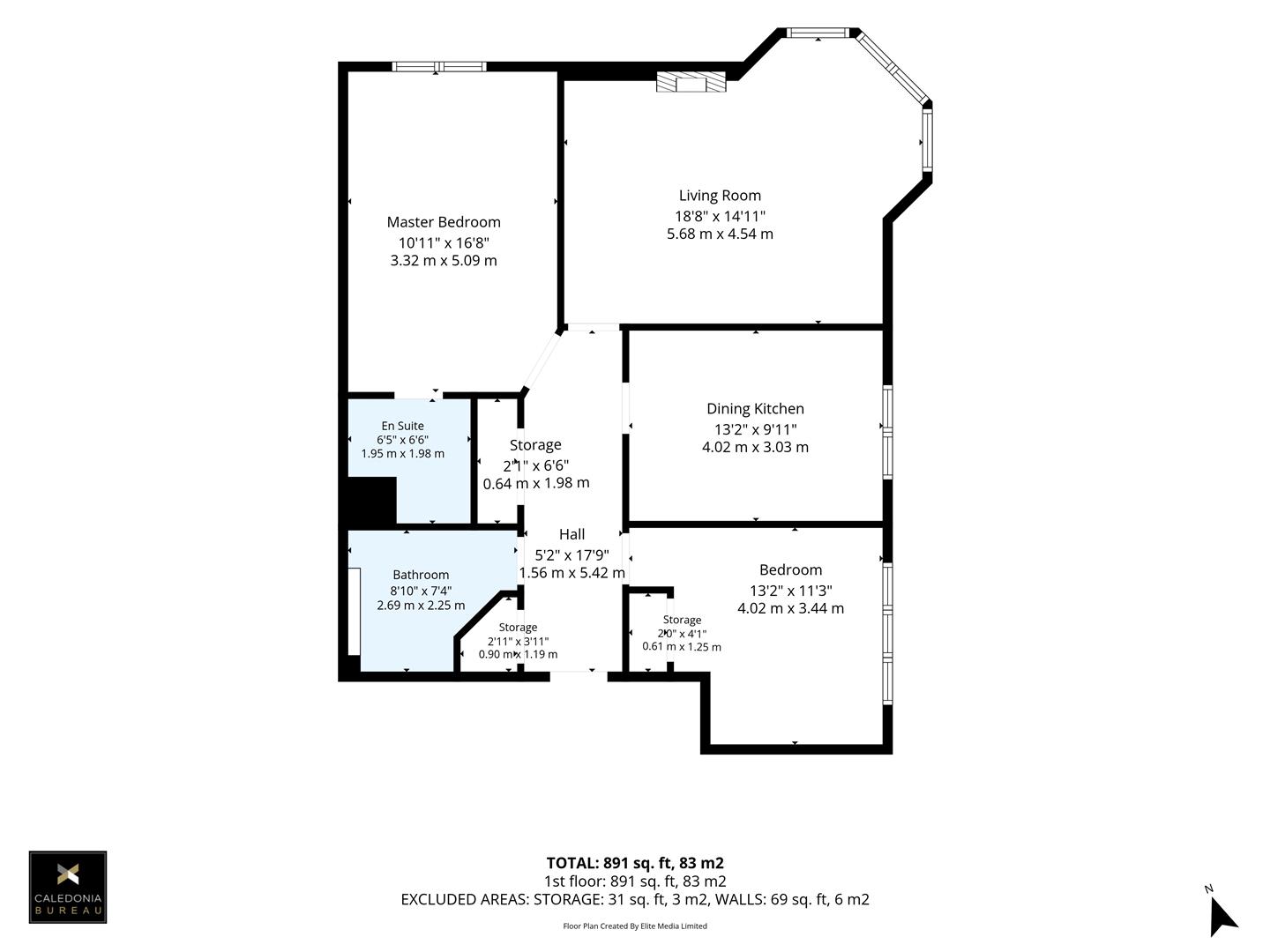 25e, Queen Elizabeth Court, Clydebank floorplan