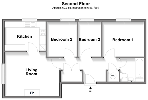 Spring Close, Dagenham floorplan