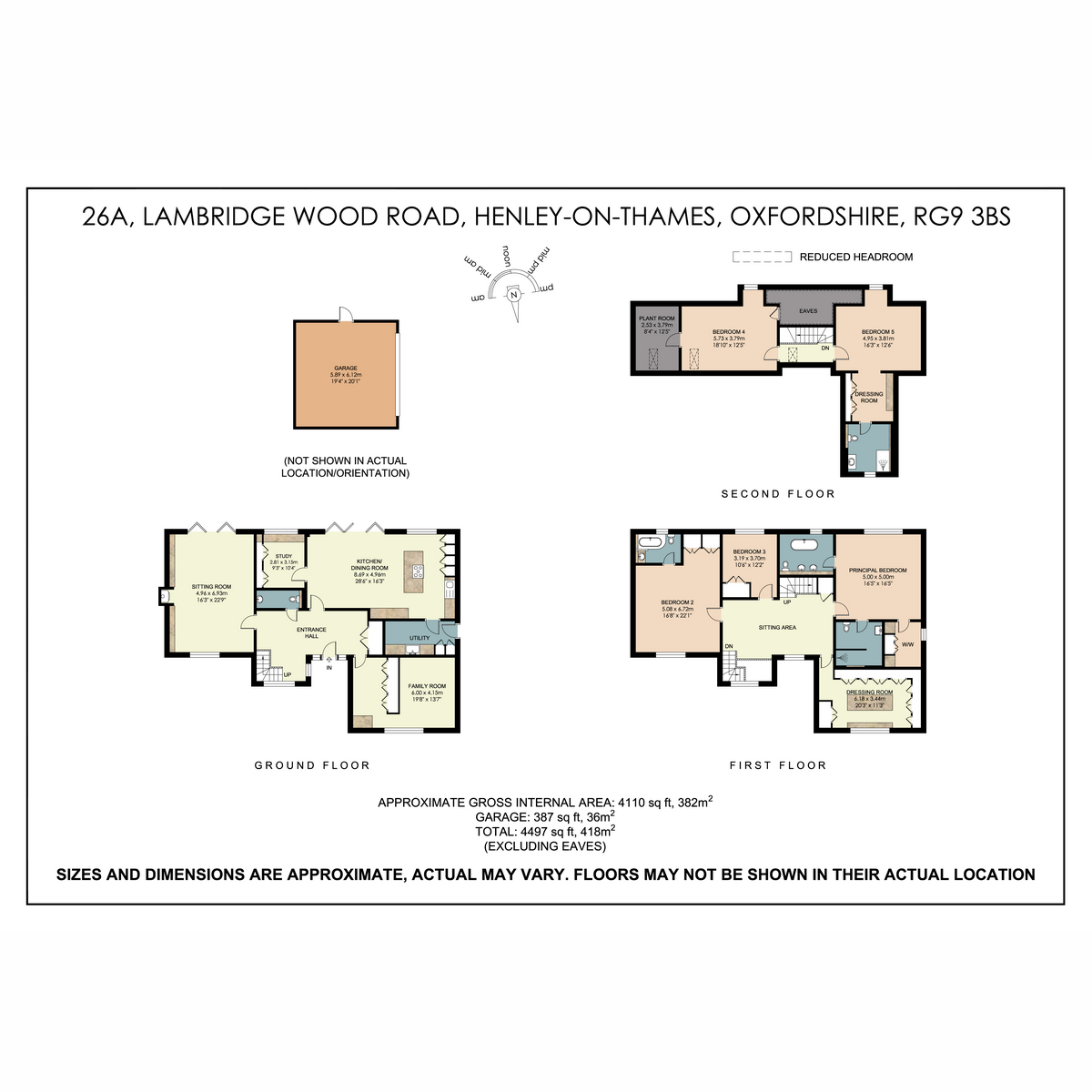 Thornbury, 26a, Lambridge Wood Road, Henley-On-Thames floorplan