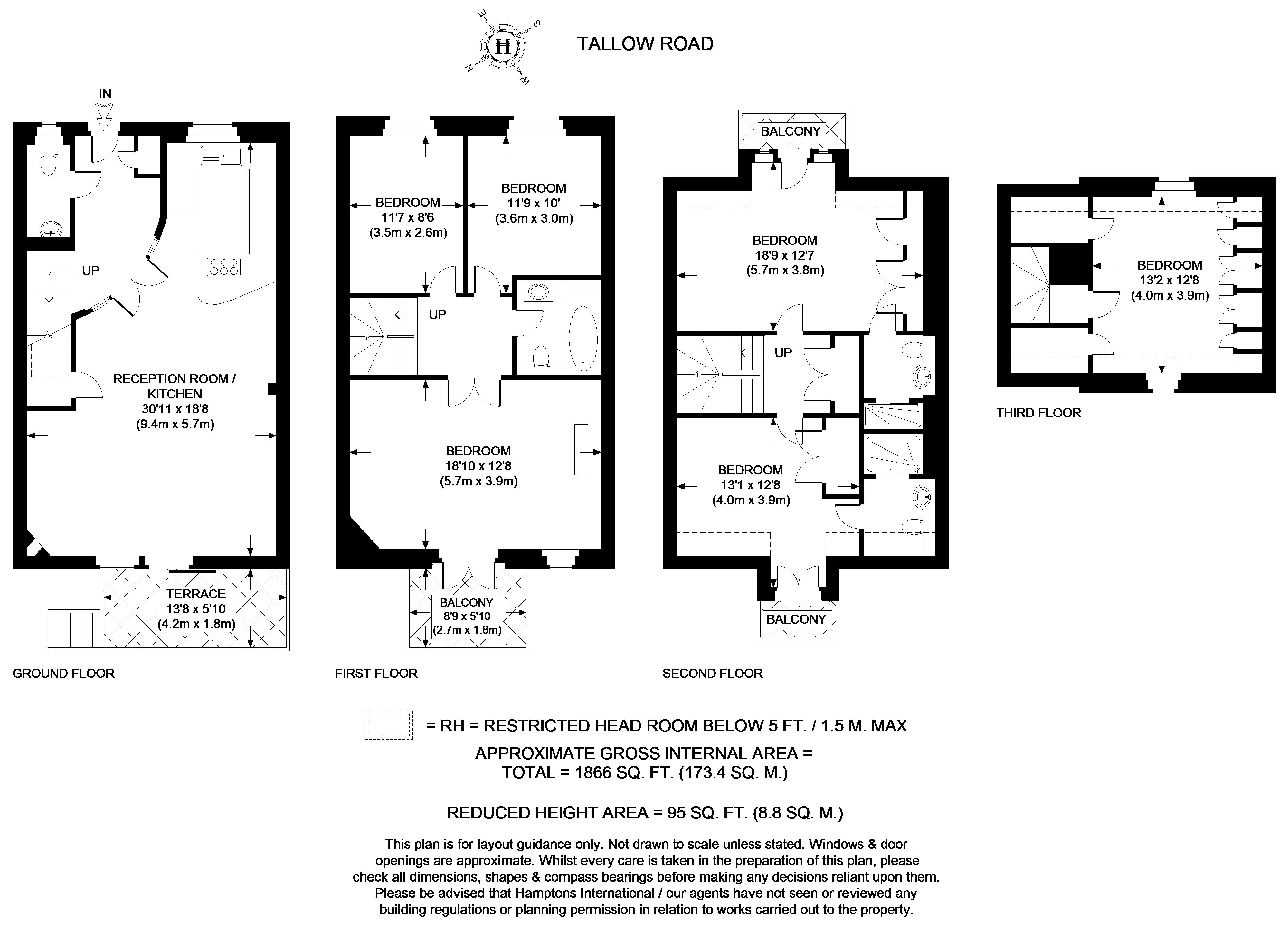 2, Tallow Road, Brentford floorplan