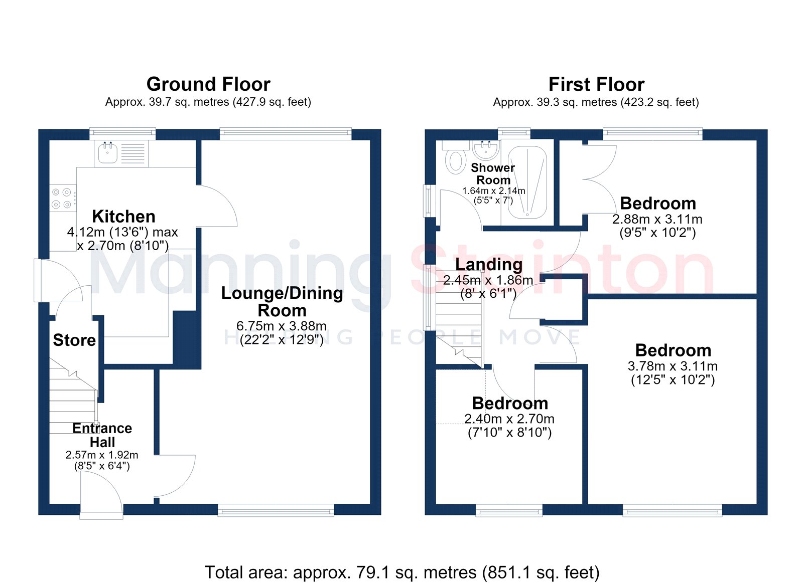 Stonegate Road, West Yorkshire floorplan