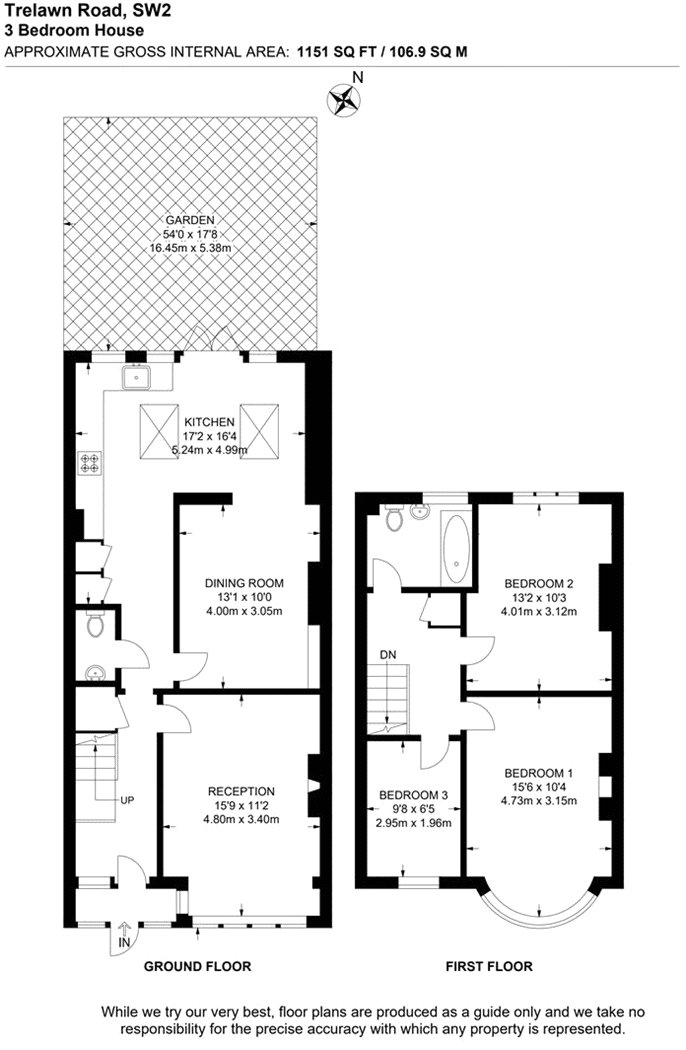 29, Trelawn Road, London floorplan