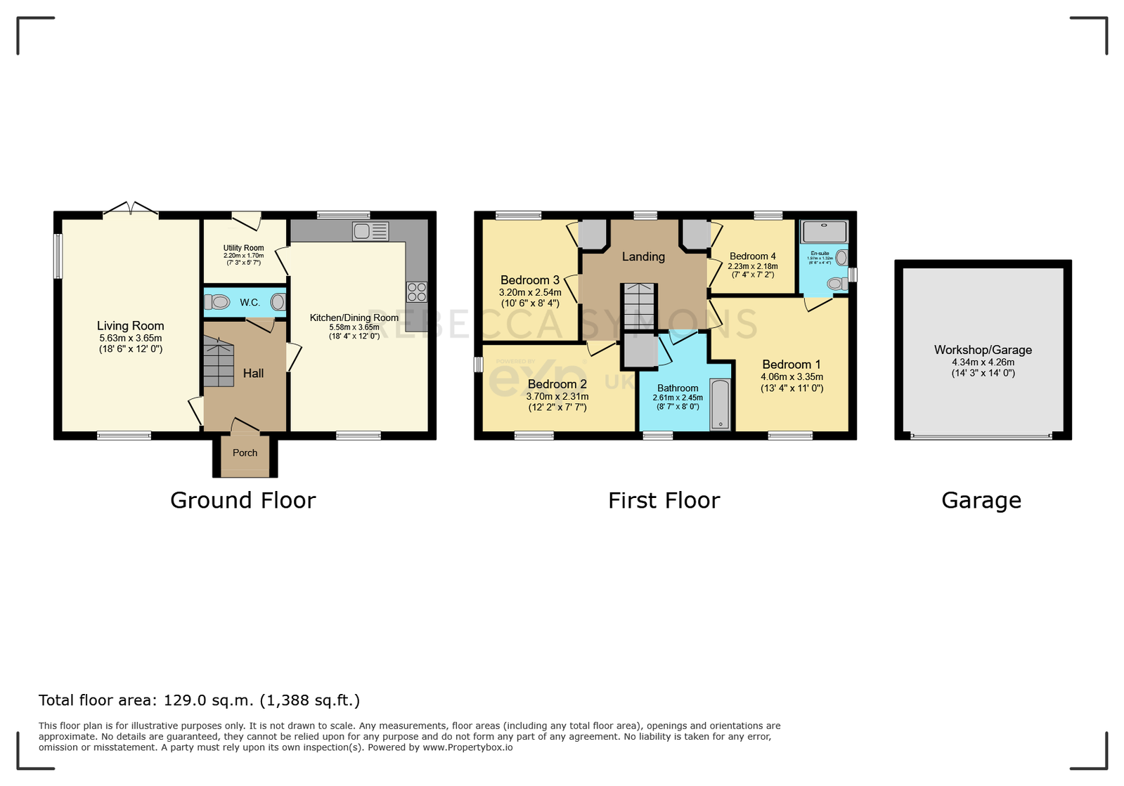 Marsh Lane, Minehead floorplan
