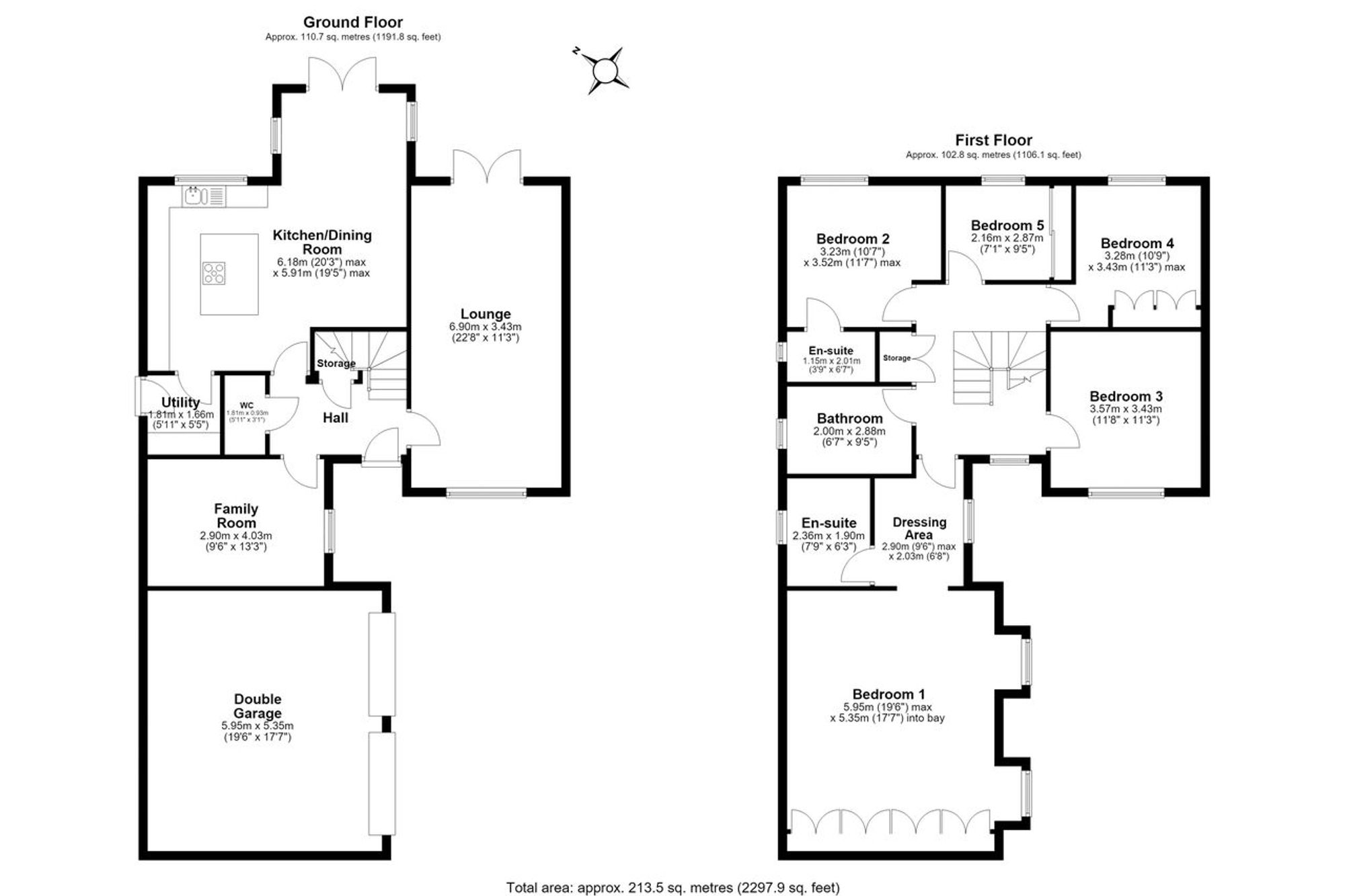 12 Abbotsford Gardens, Warrington floorplan