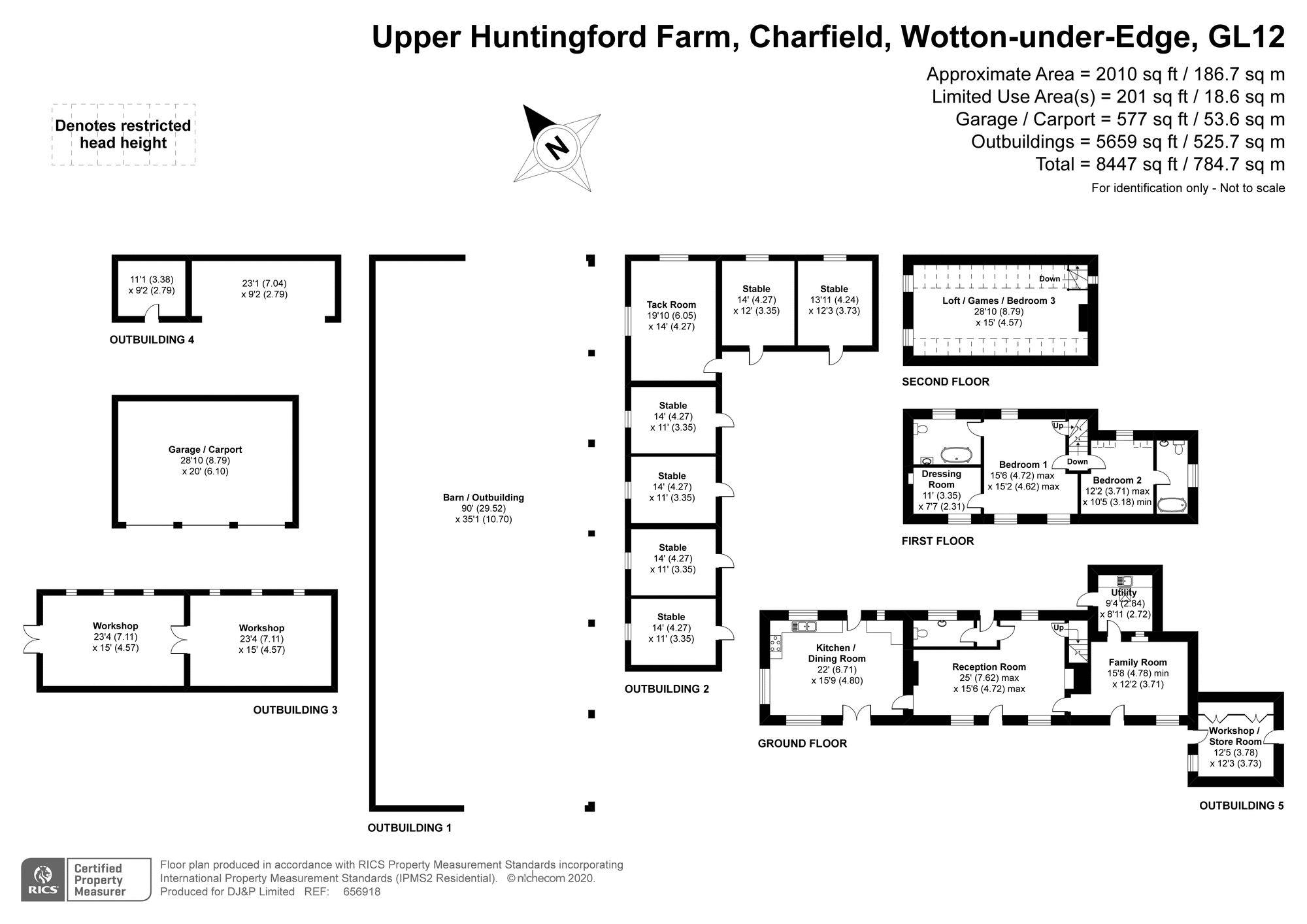 Upper Huntingford Farm, Charfield GL12, 2 bedroom detached house for ...