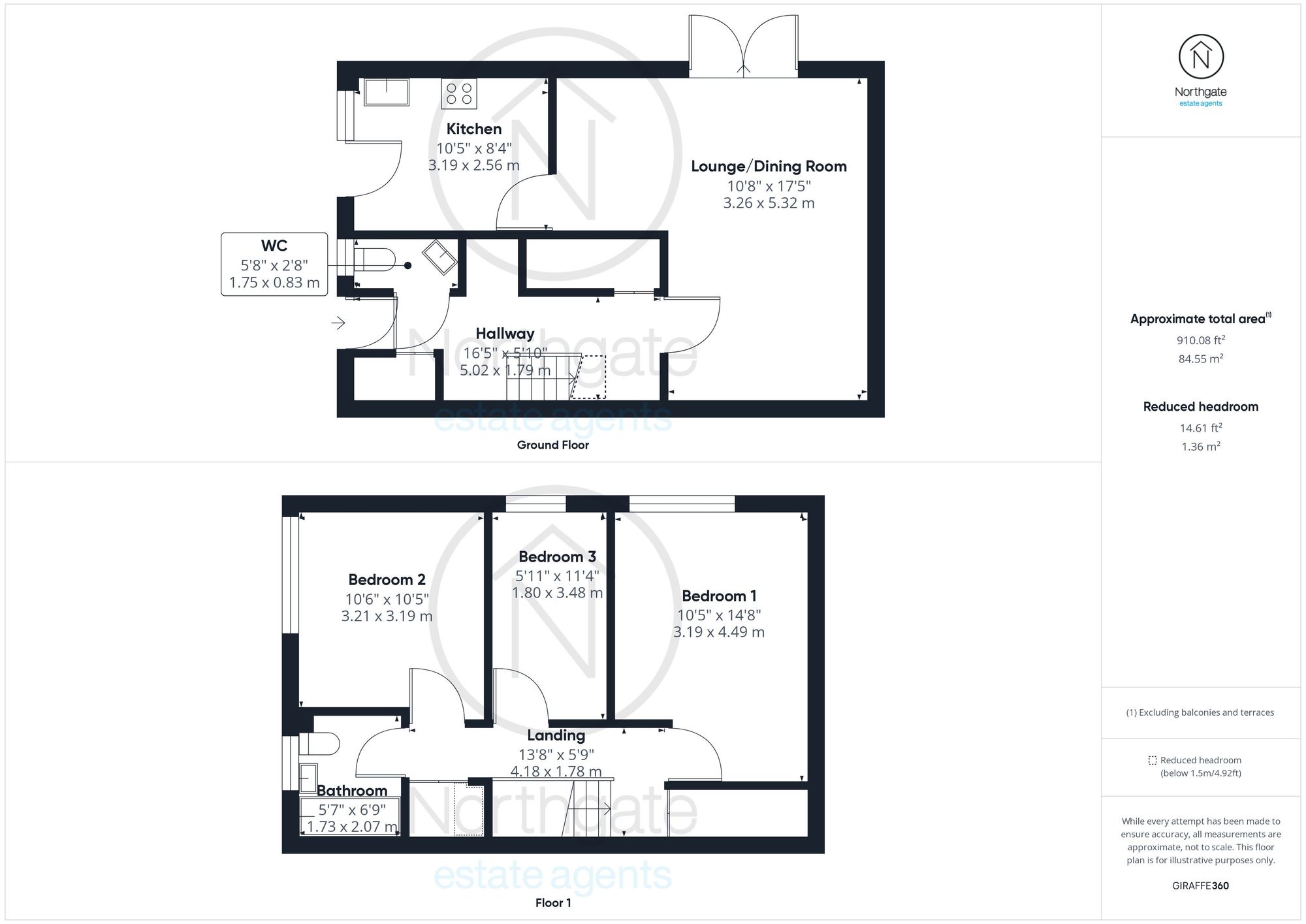 217 Kimblesworth Walk, Newton Aycliffe floorplan