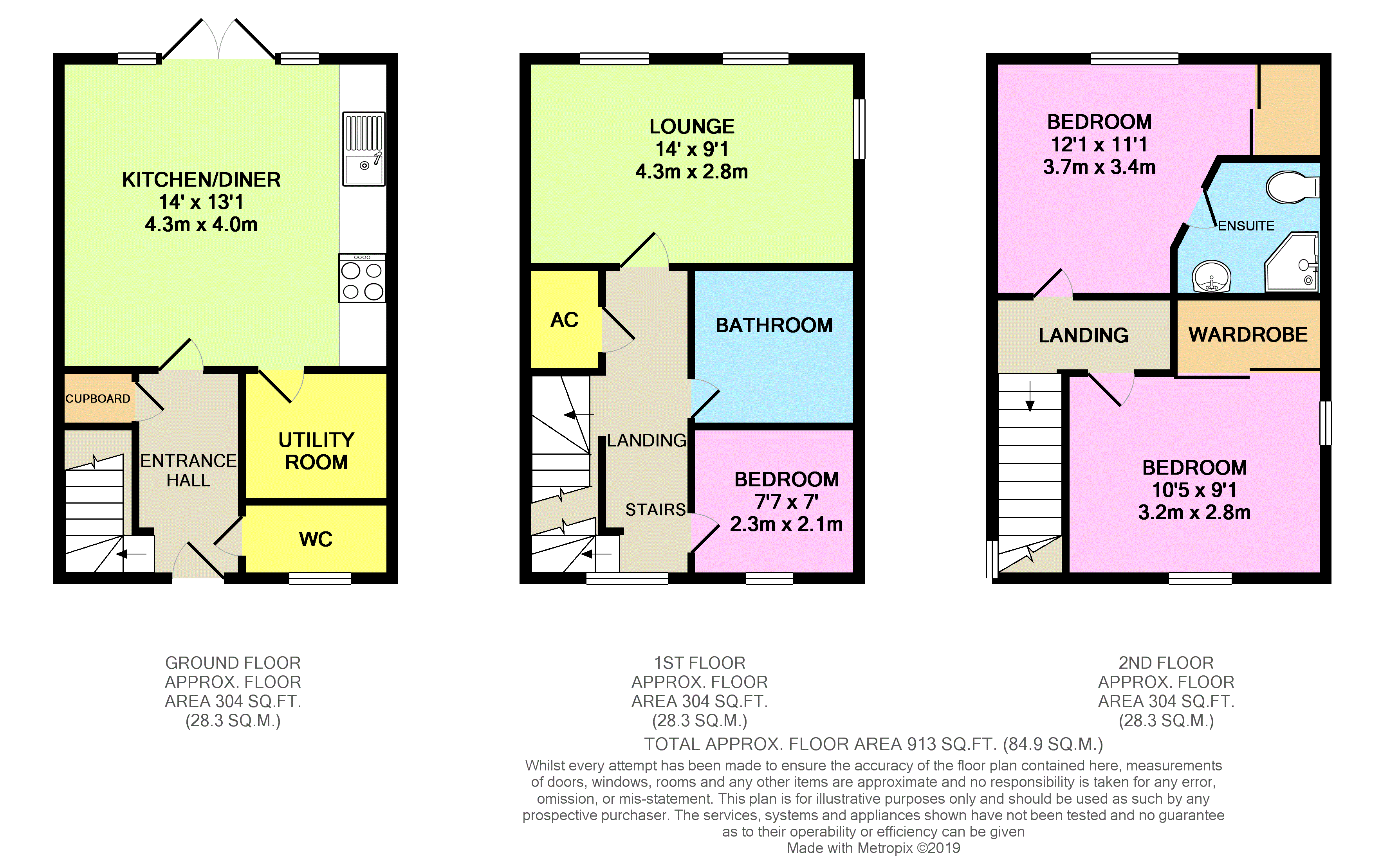 3 Bedrooms End terrace house to rent in Middle Mead, Cirencester, Glos GL7