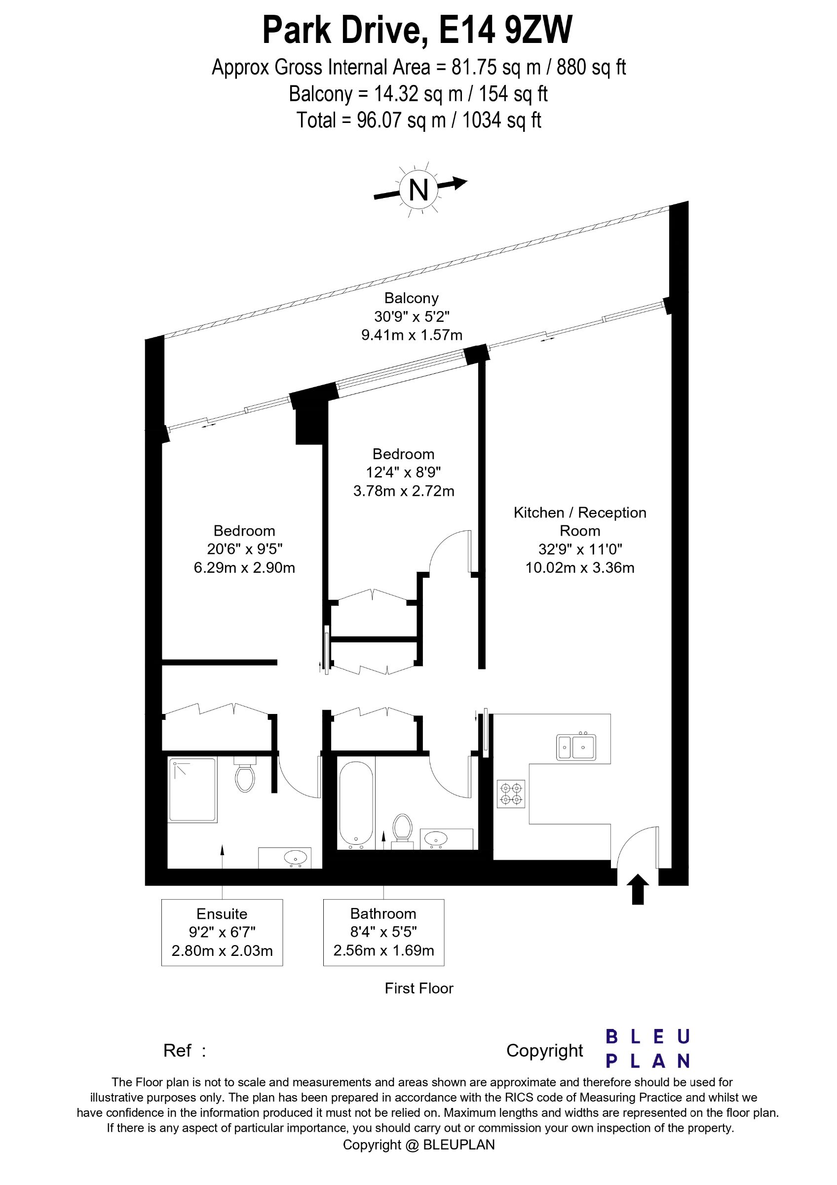 Apartment 112, London floorplan
