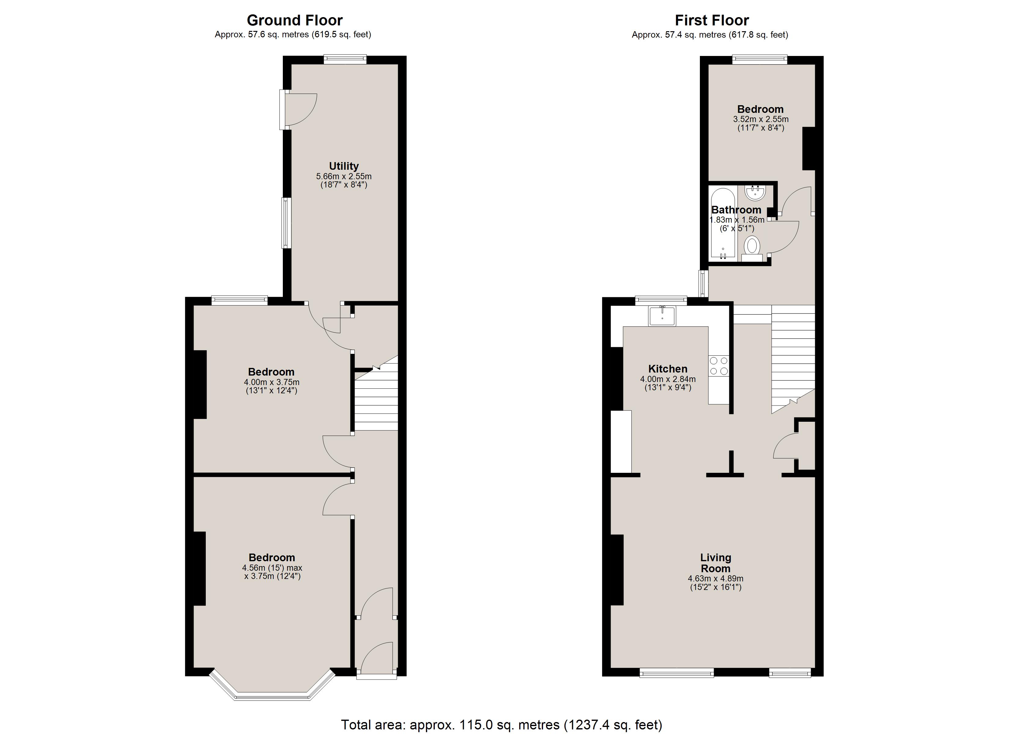72, Lansdowne Gardens, Newcastle Upon Tyne floorplan