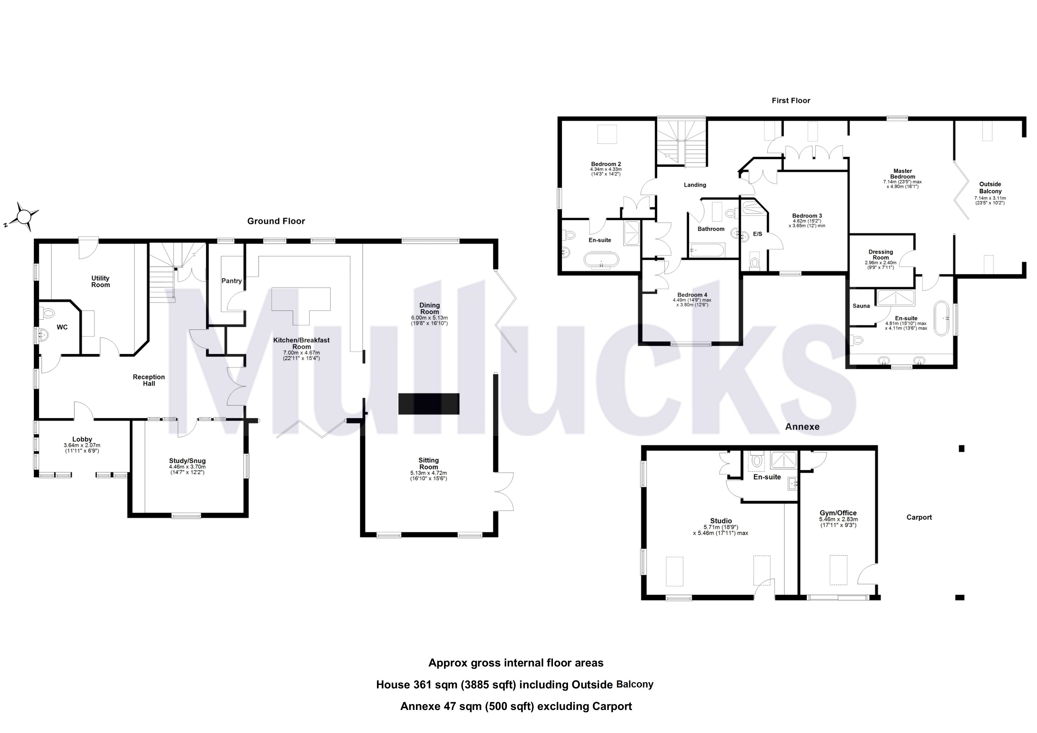 Garden House, 5A, Dogget Lane, Cambridgeshire floorplan