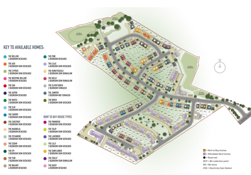 The Birch @, Orchard View, Hugglescote floorplan