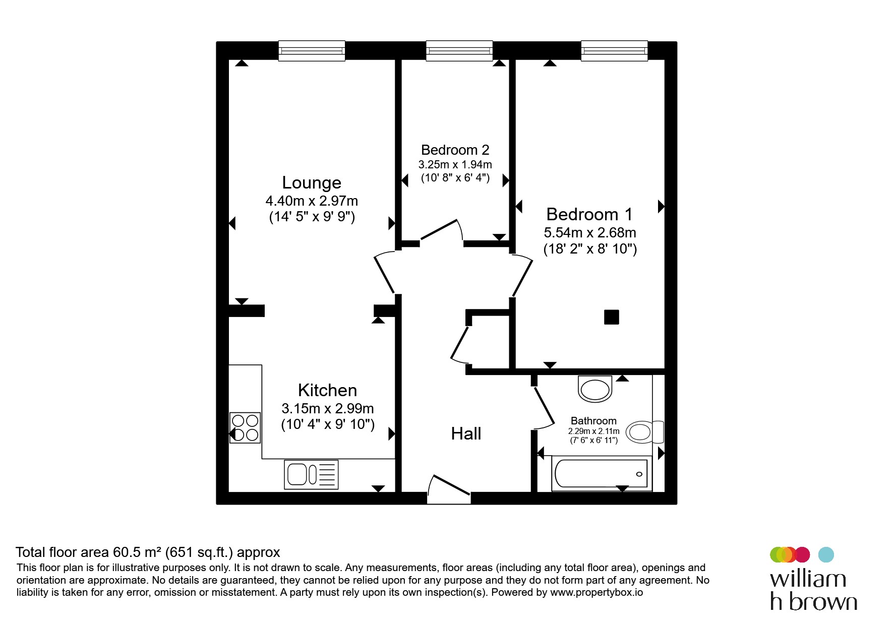 5, Greenups Mill, Wharf Street, Sowerby Bridge floorplan