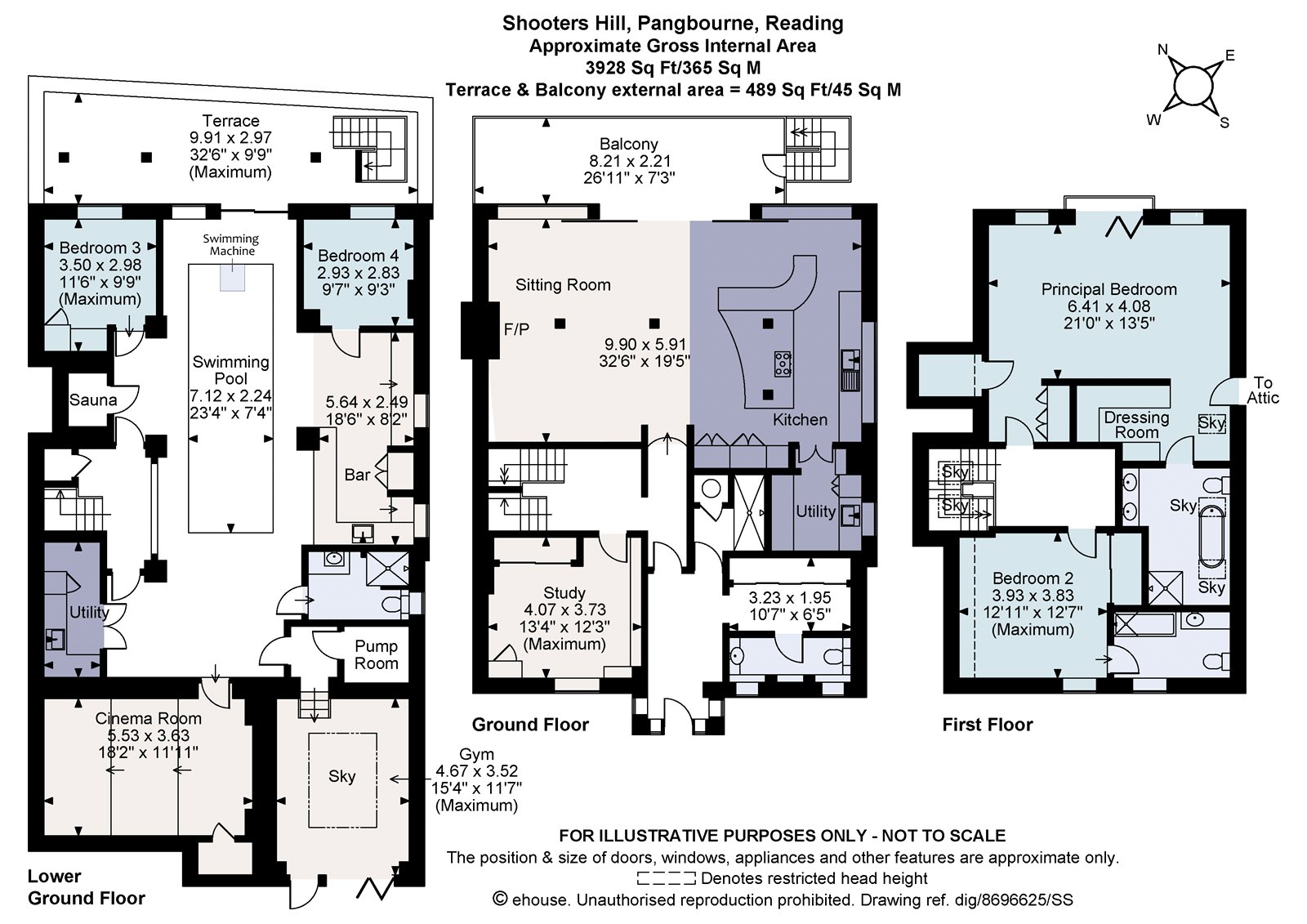 4, Shooters Hill, Reading floorplan