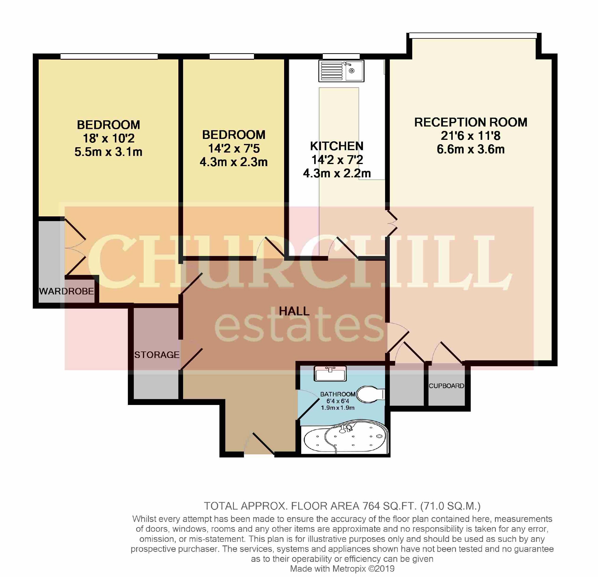 2 Bedrooms Flat for sale in Woodhaven Gardens, Barkingside, Essex IG6