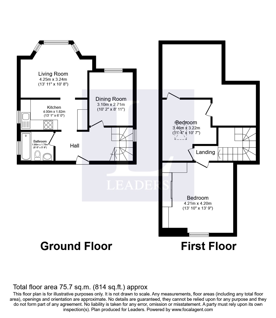 Effingham Road, Surbiton floorplan