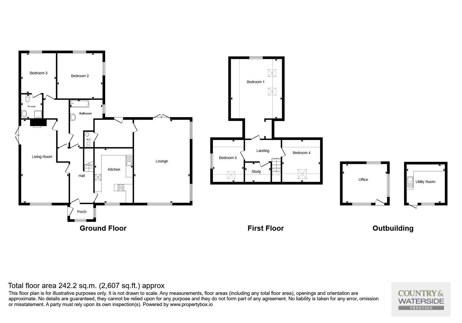 Lower Whitley,, Bodmin, Cornwall floorplan