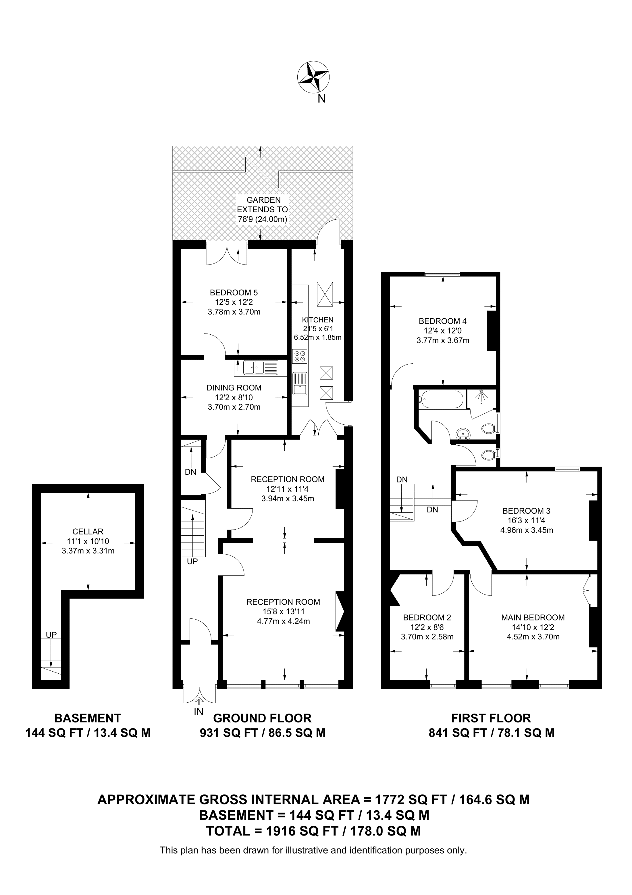 Longley Road, Tooting, London, SW17 floorplan
