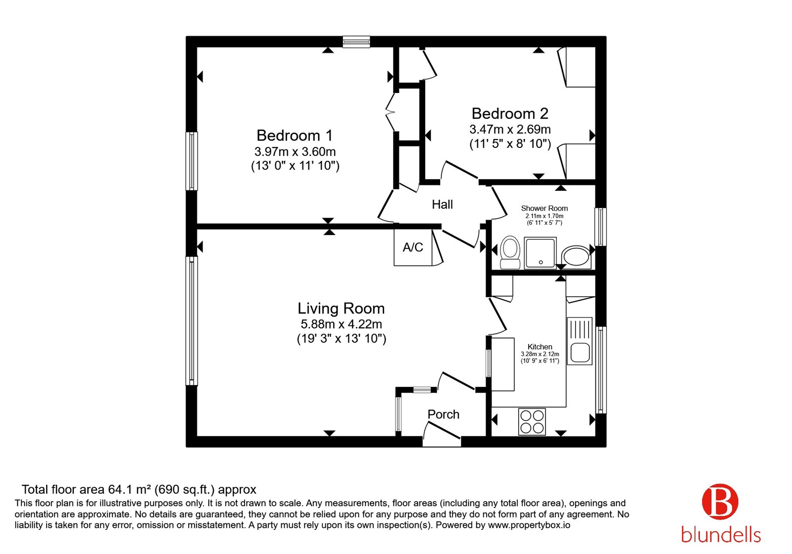 Silverdale Road, South Yorkshire floorplan