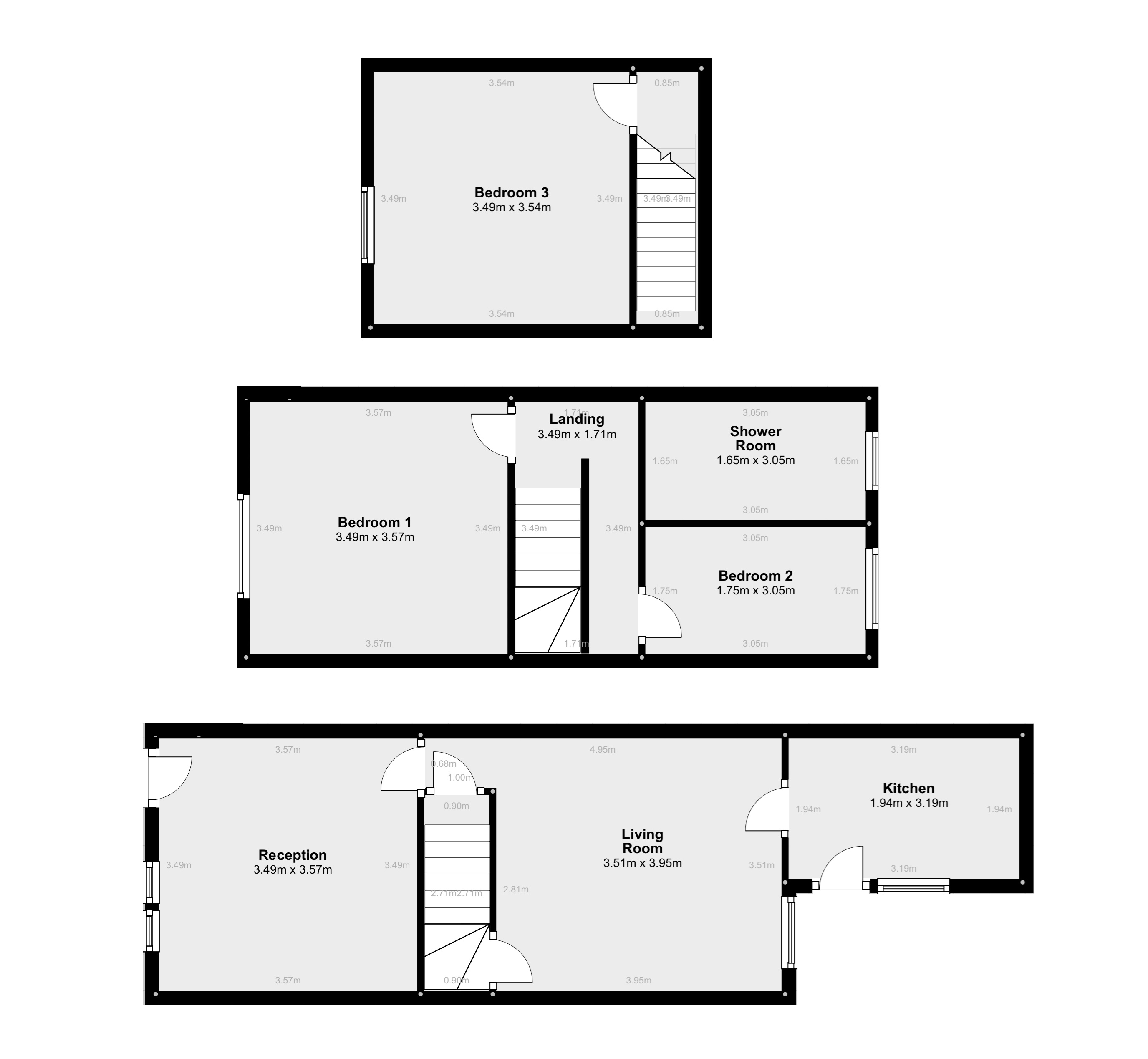 46, Green Street, Nottinghamshire floorplan
