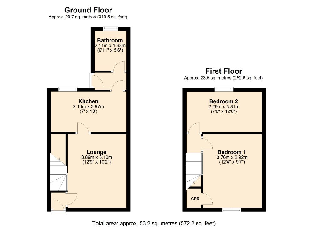 2 bed cottage for sale in High Street, Hardingstone, Northampton NN4