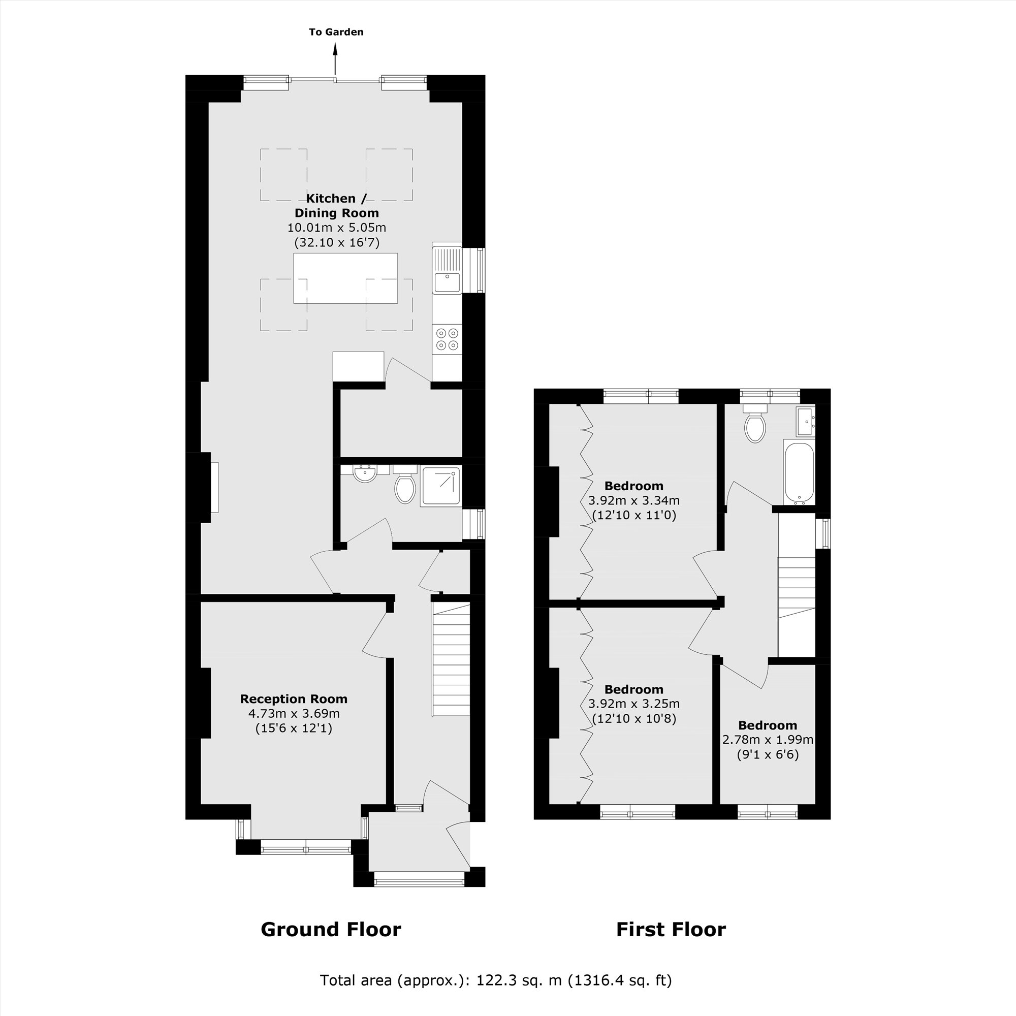 Hanworth Road, Hounslow floorplan