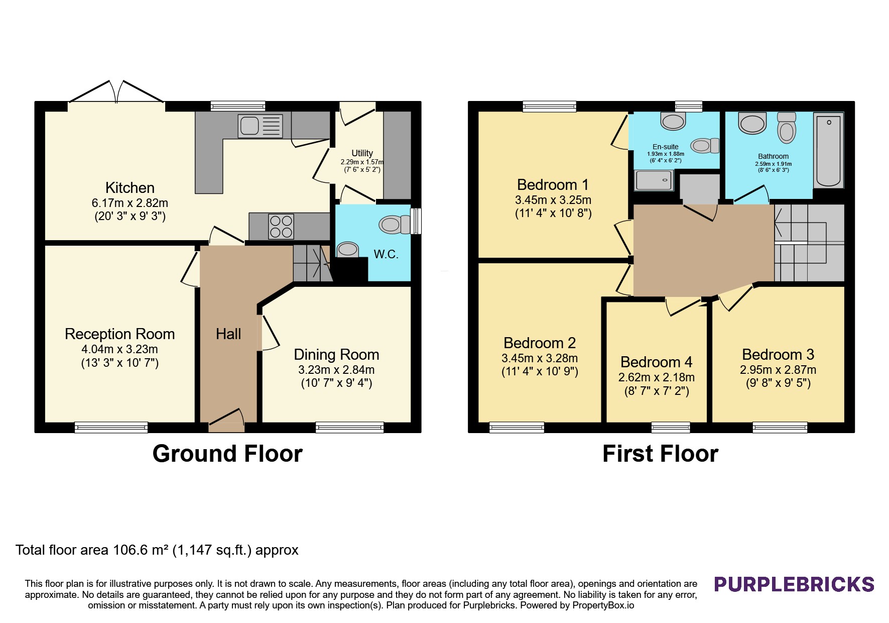 57, Gadwall Road, Nottingham floorplan
