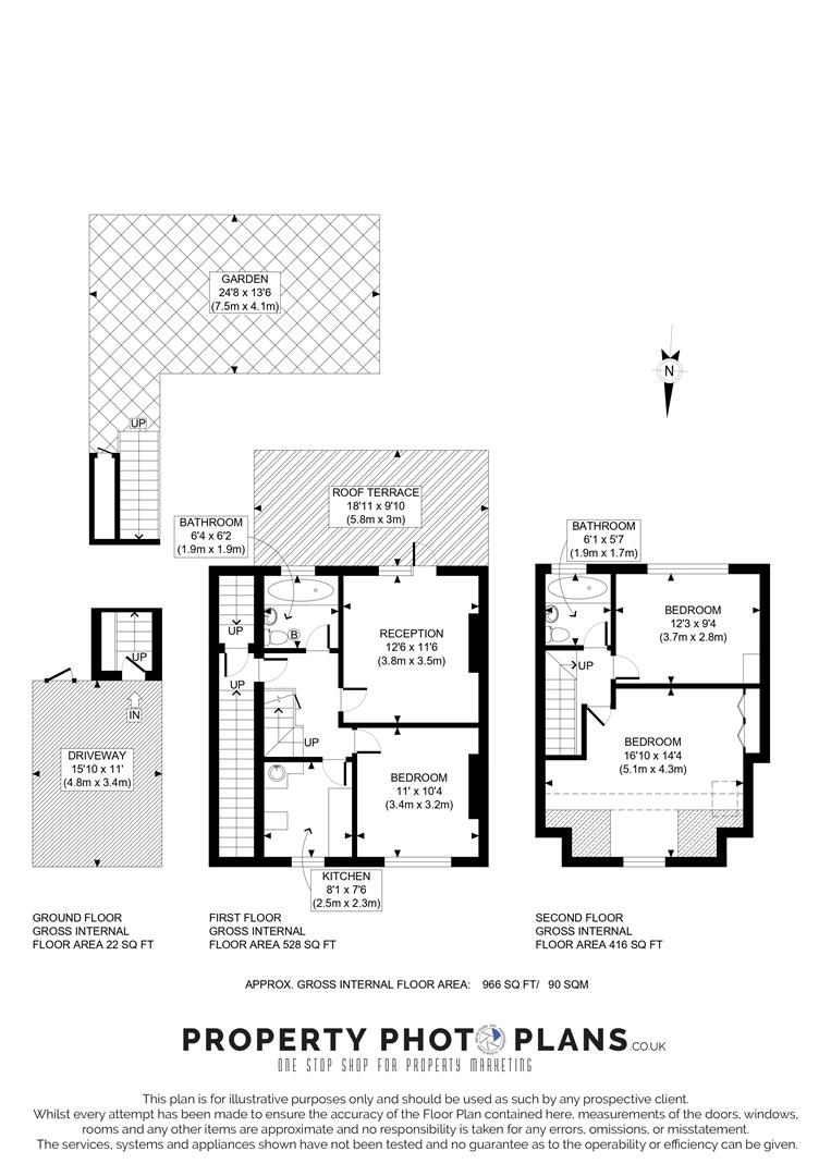 A, 21, Long Drive, Acton floorplan