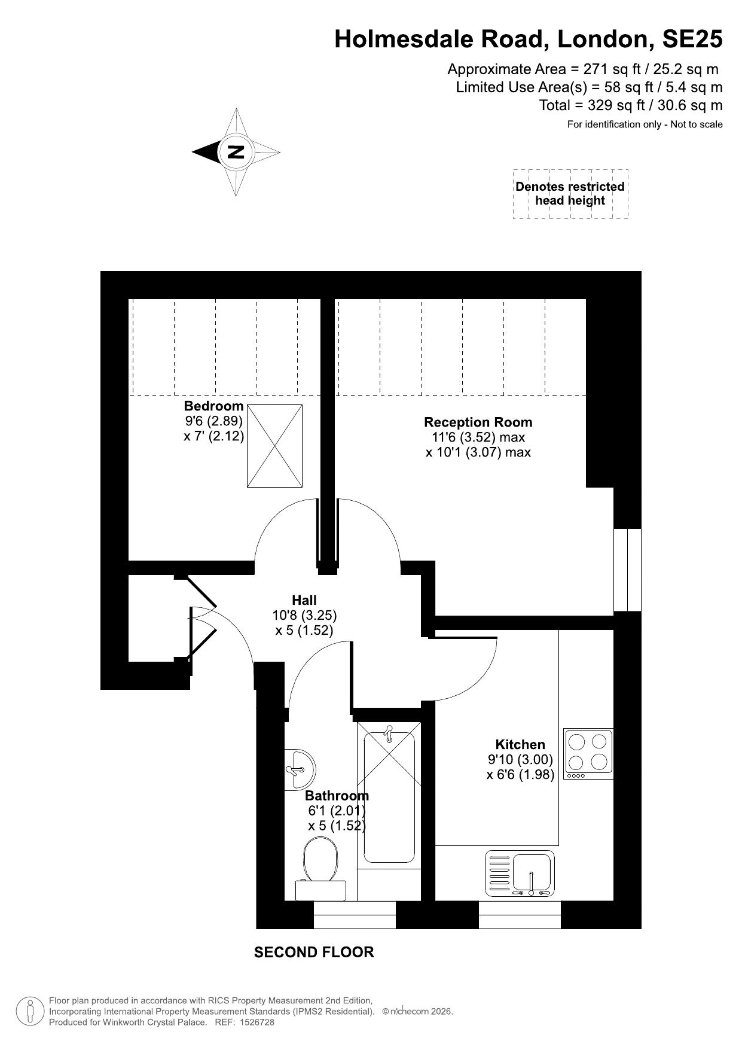 Holmesdale Road, London floorplan
