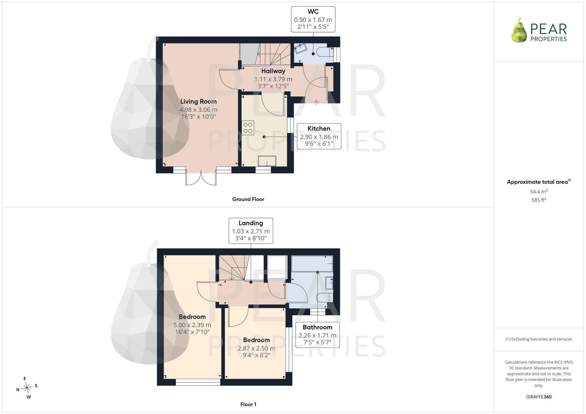3 Aspen Close, Littlehampton floorplan