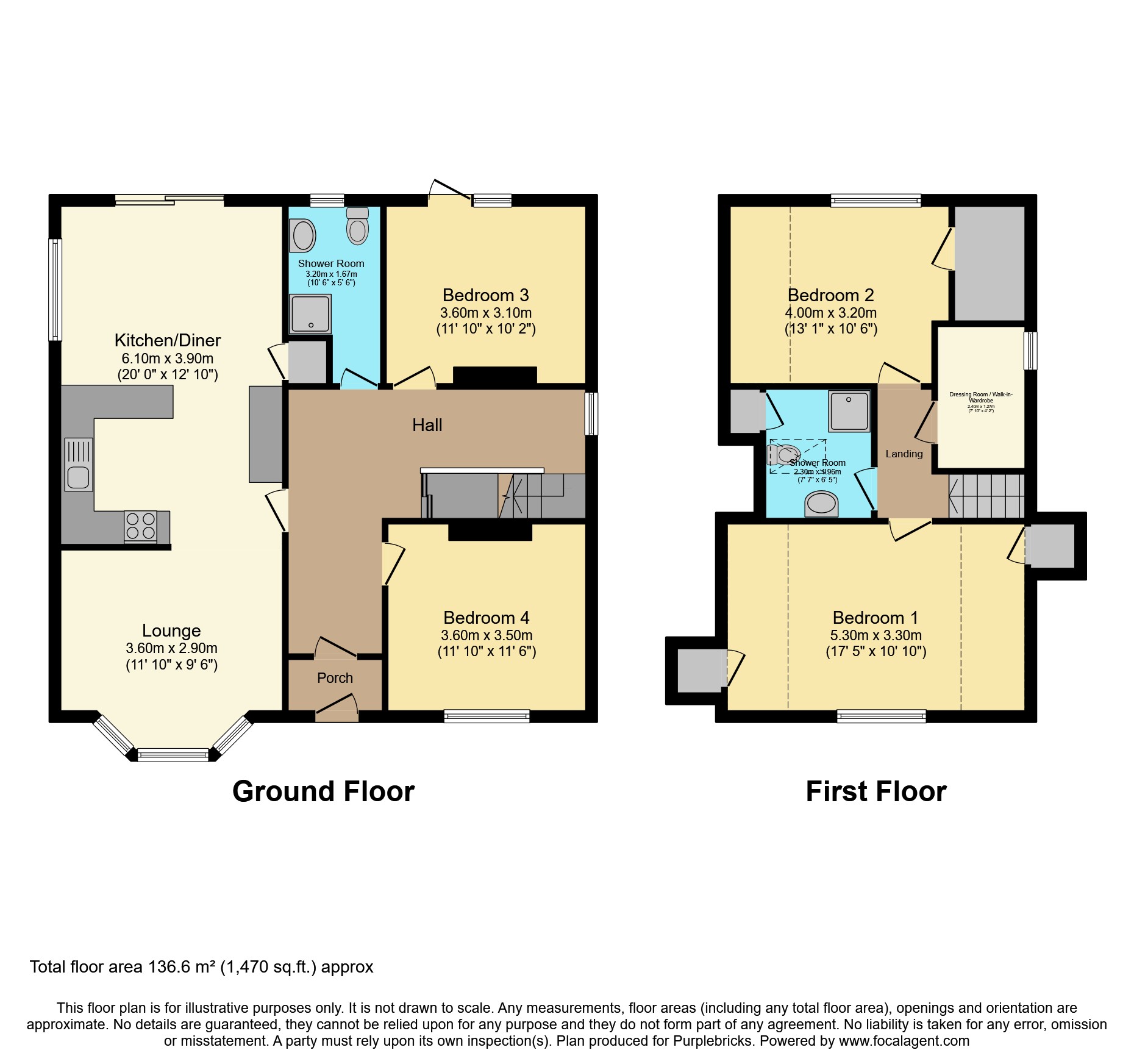 122, Trysull Road, Wolverhampton floorplan