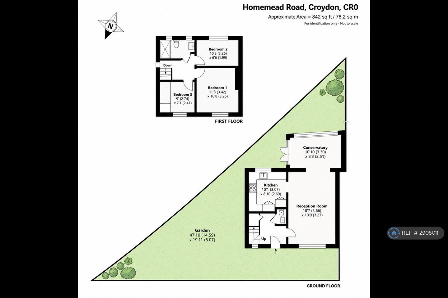 Homemead Road, Croydon floorplan