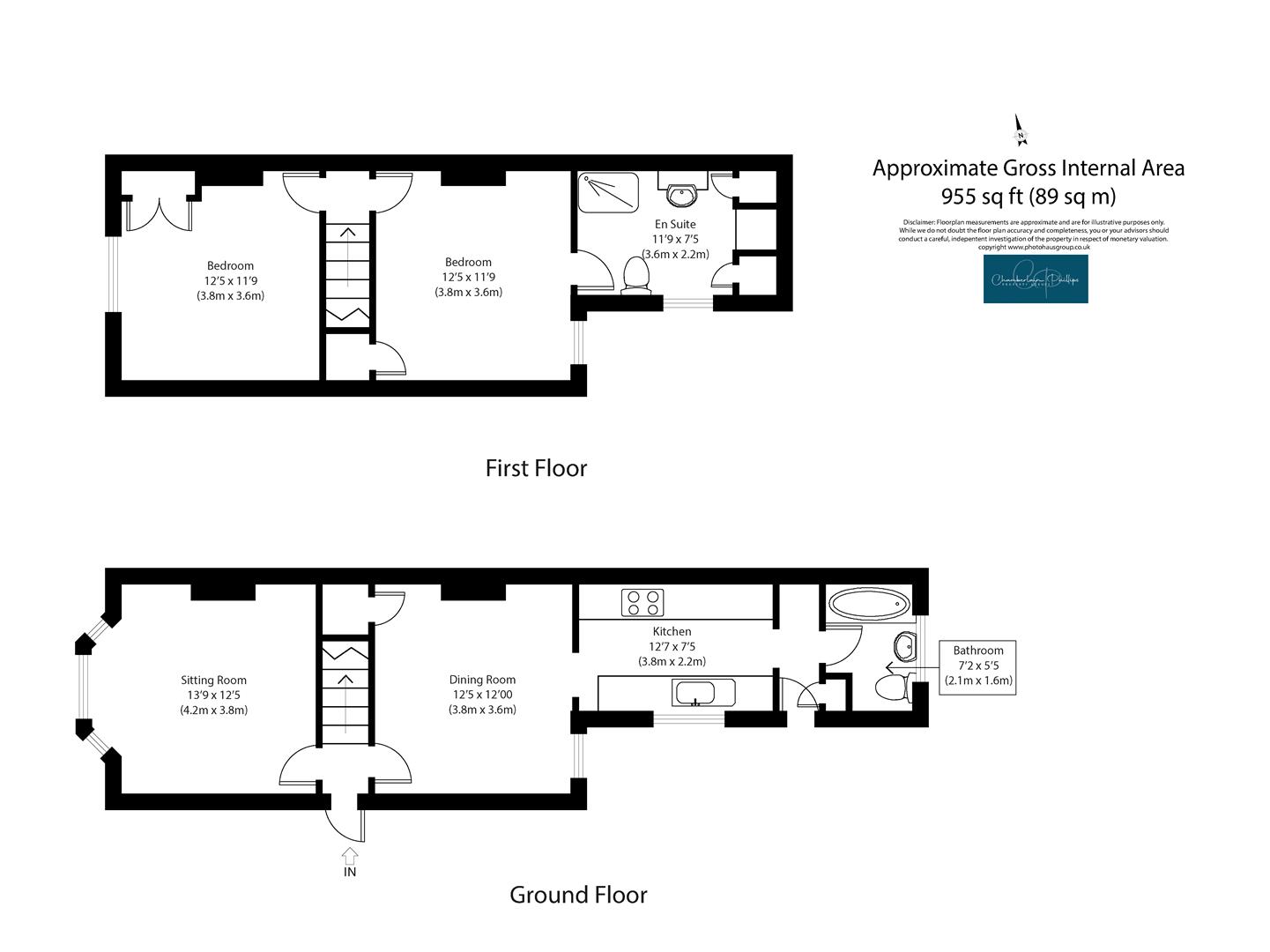 2, Ivy Villas, Brantham Hill, Brantham floorplan