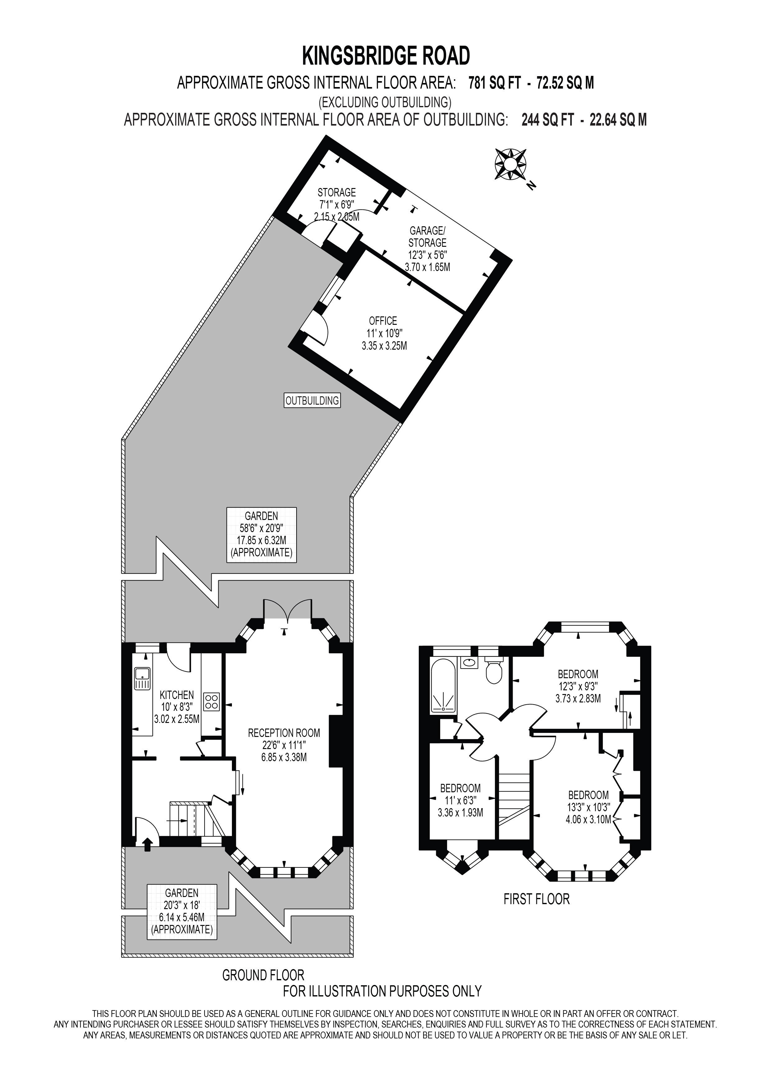 263, Kingsbridge Road, Morden floorplan