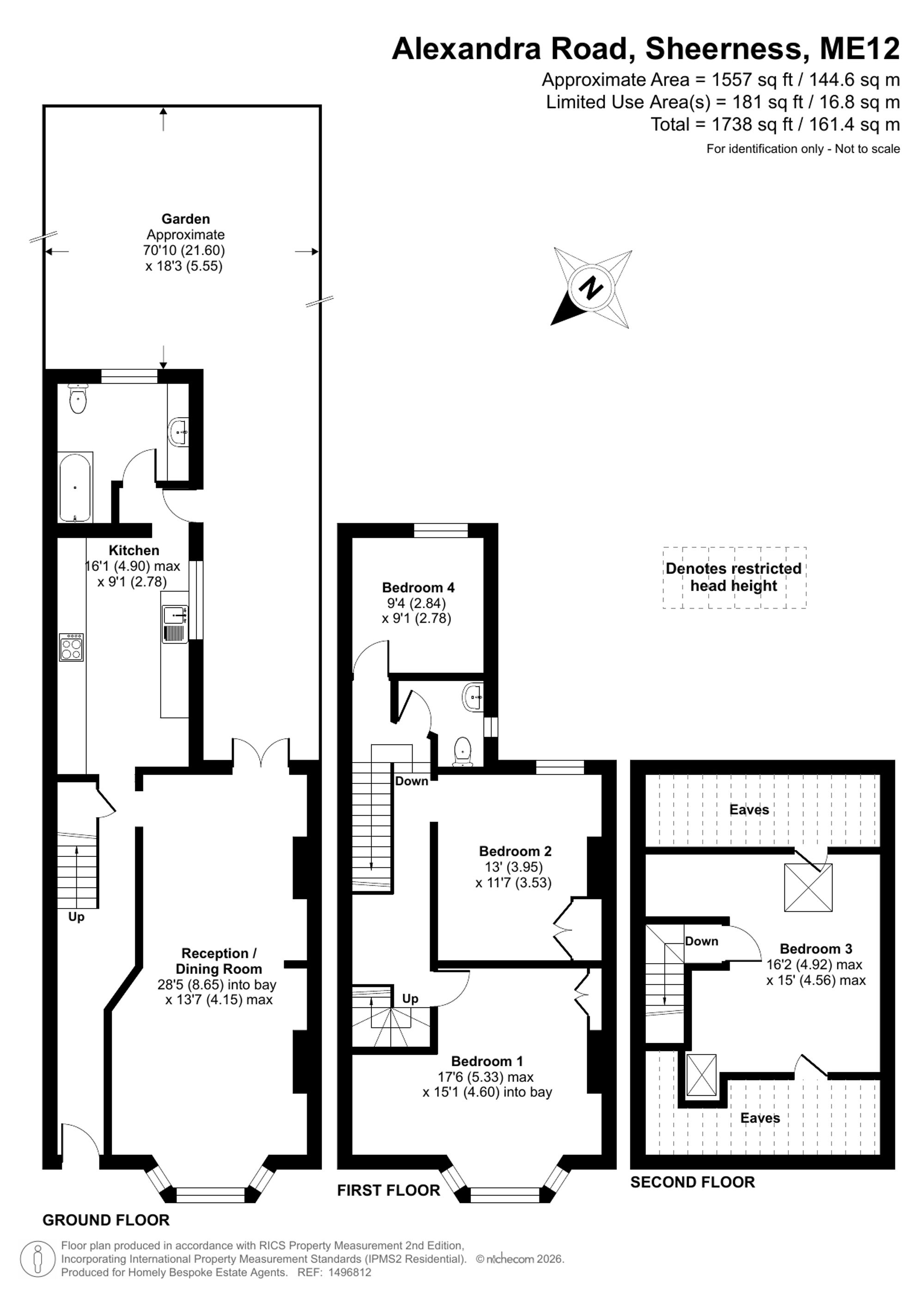 32 Alexandra Road, Sheerness floorplan