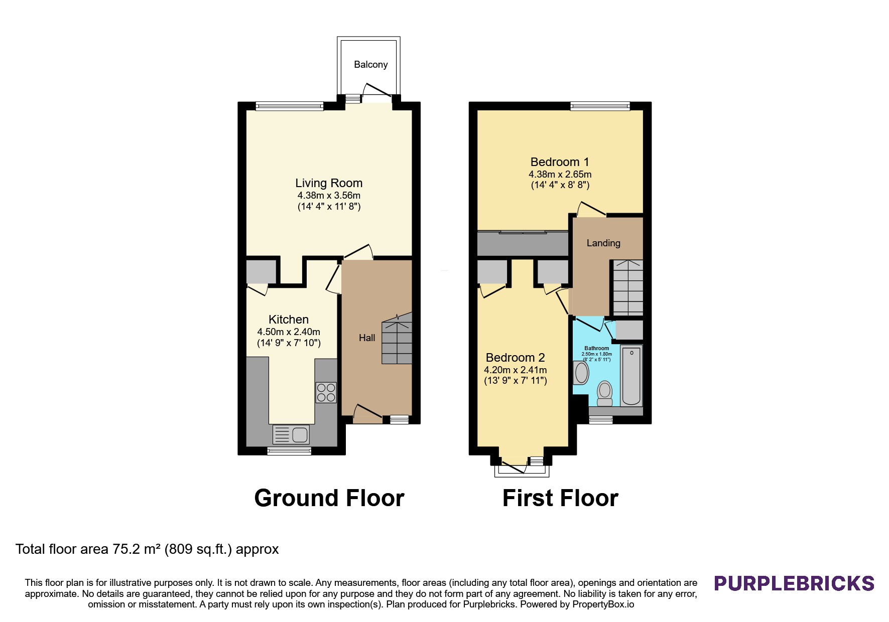 Flat 47/Barry House, Rennie Estate, London floorplan