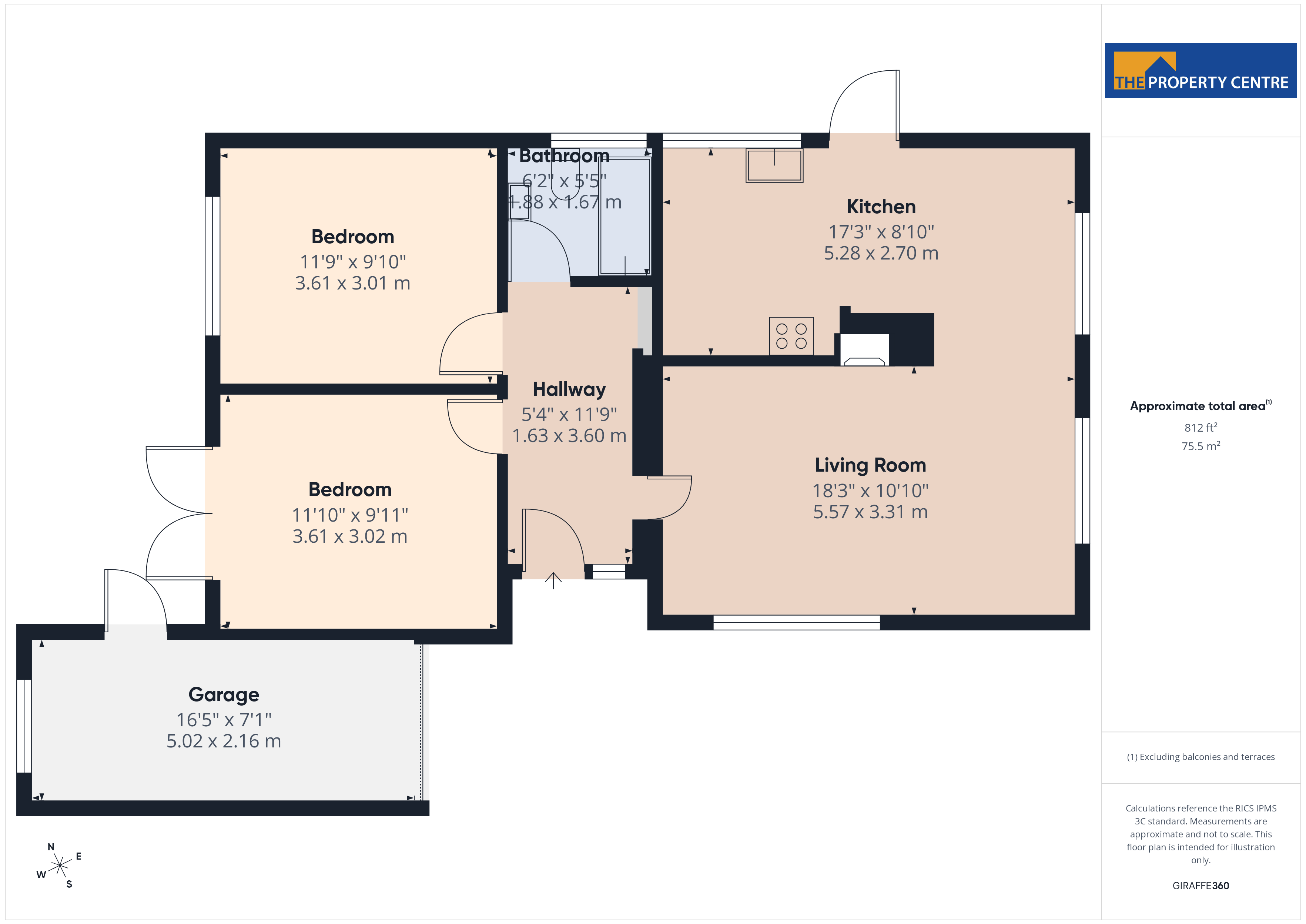 7, Greenacres Road, Worcestershire floorplan