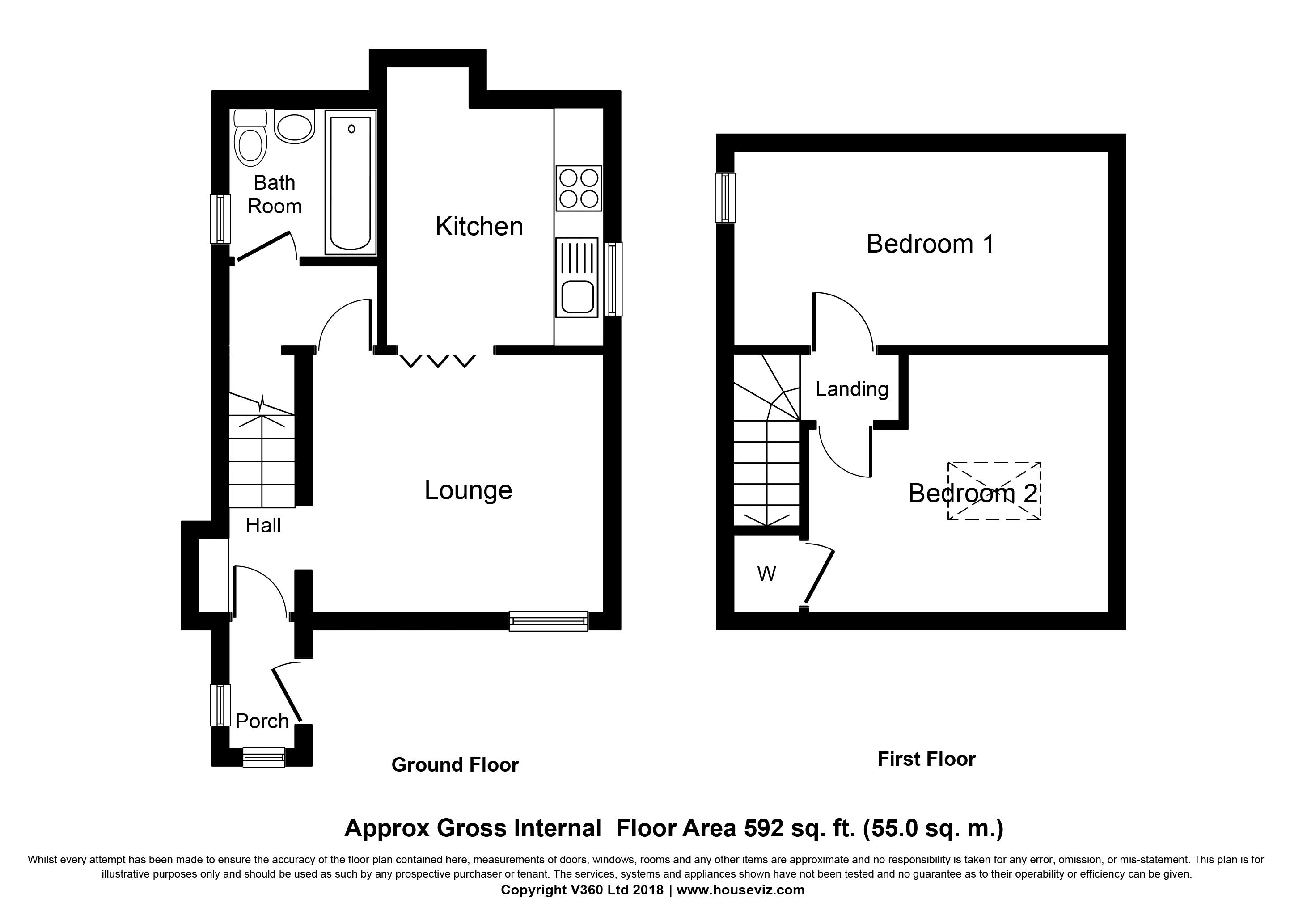 2 Bedrooms Flat for sale in Northgate, Peebles EH45